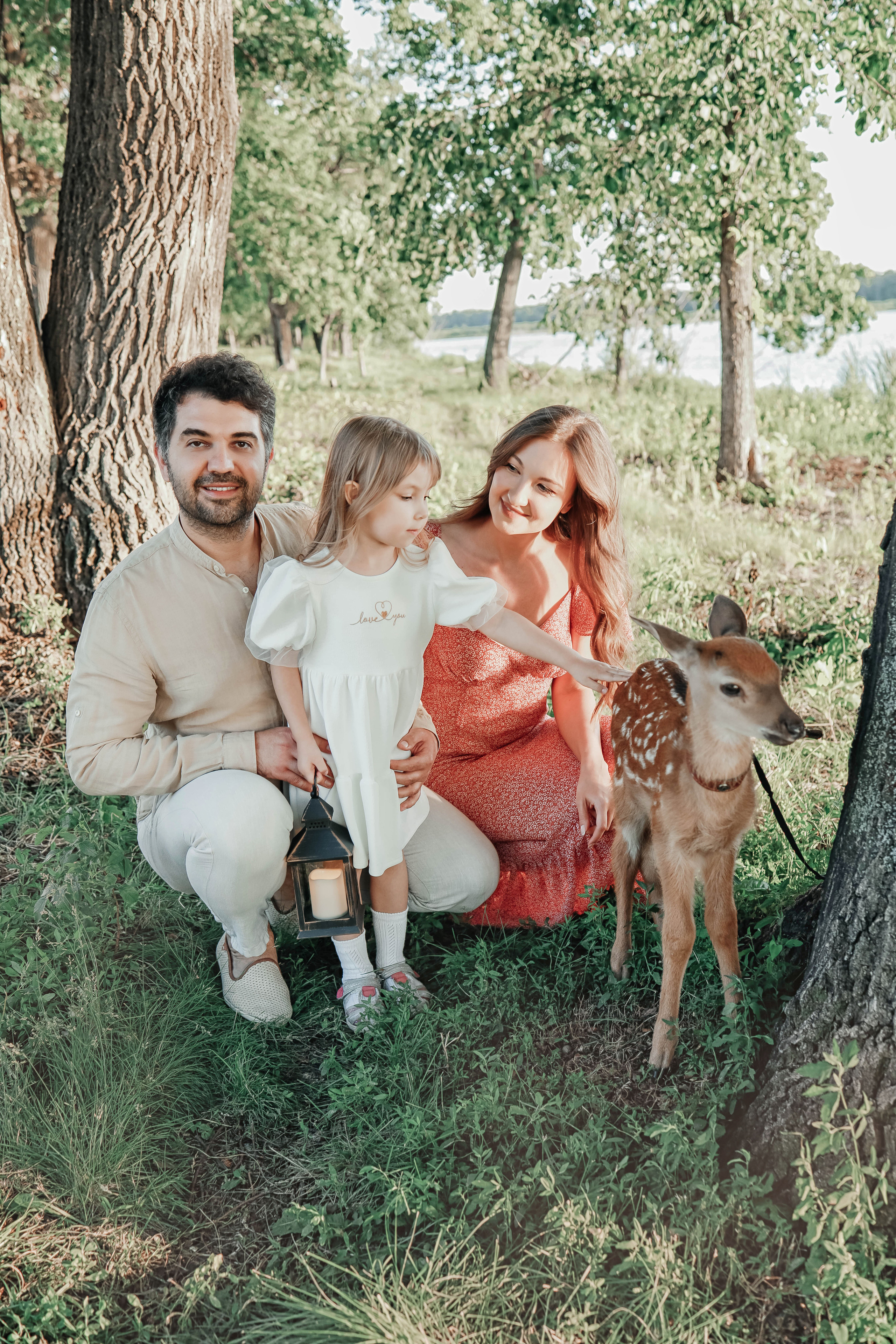 Фотосессия с оленем. Иванова Ирина Свадебный и семейный фотограф г. Уфа