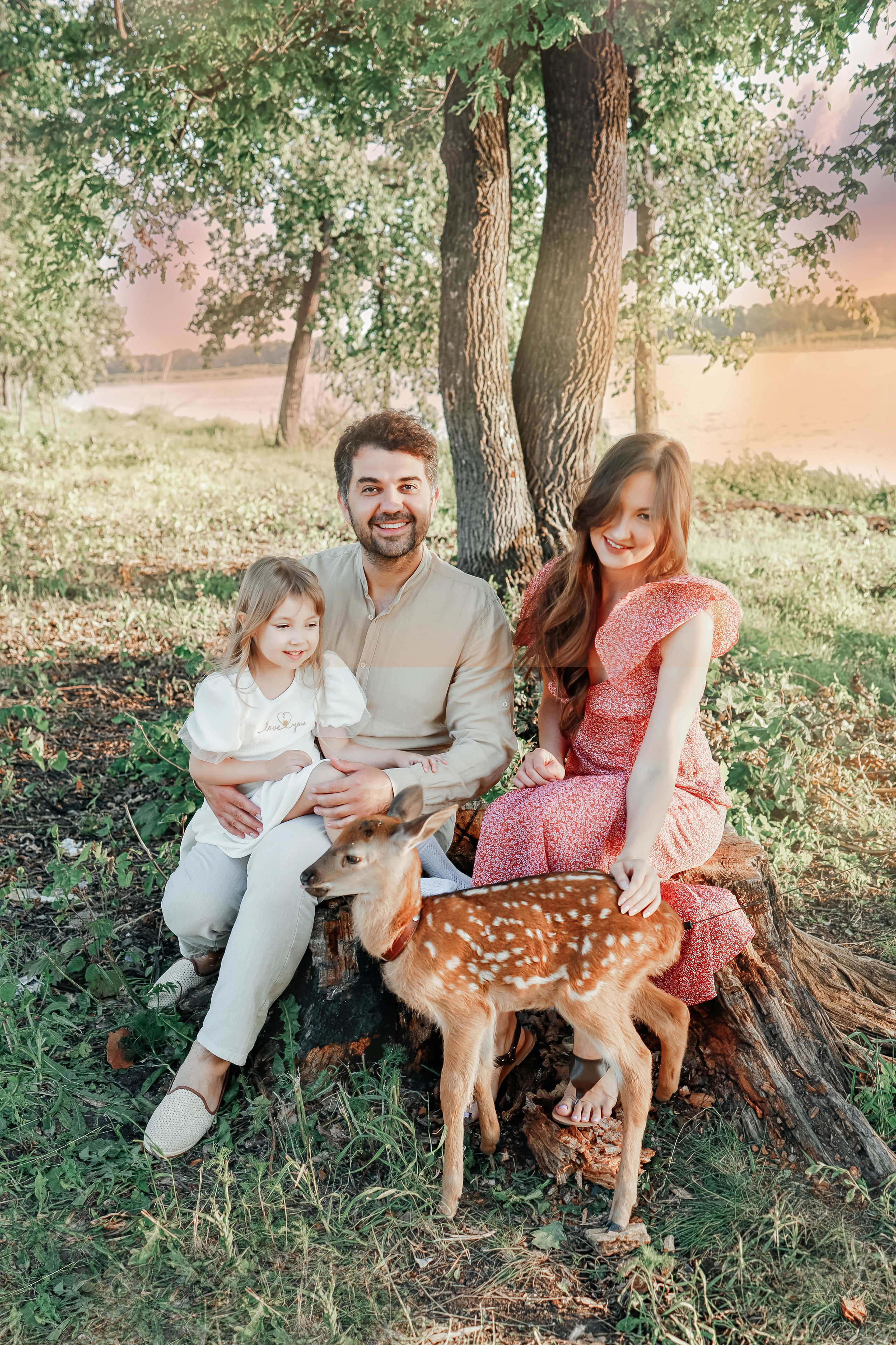 Фотосессия с оленем. Иванова Ирина Свадебный и семейный фотограф г. Уфа