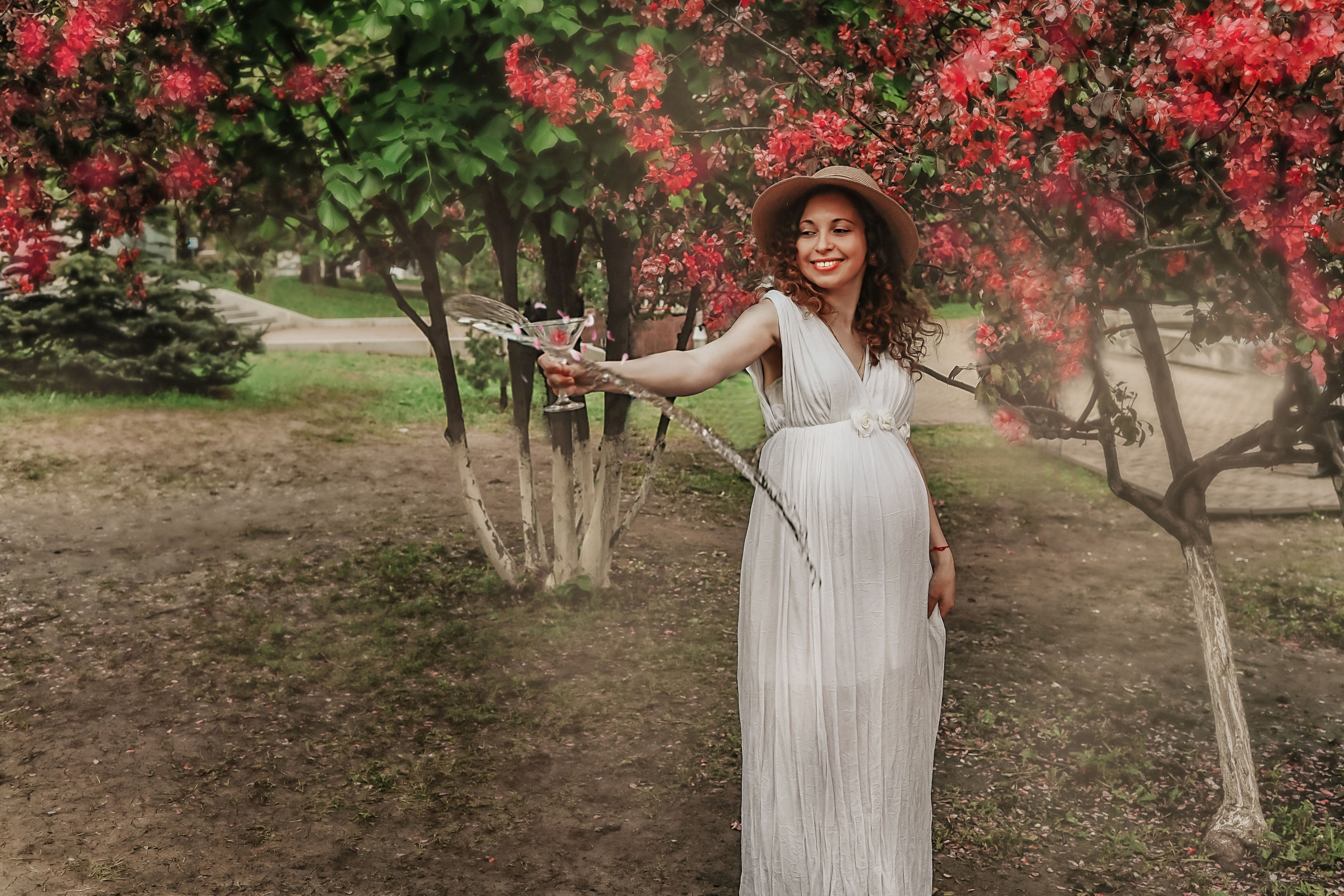 Фотосессия в сакуре. Иванова Ирина Свадебный и семейный фотограф г. Уфа