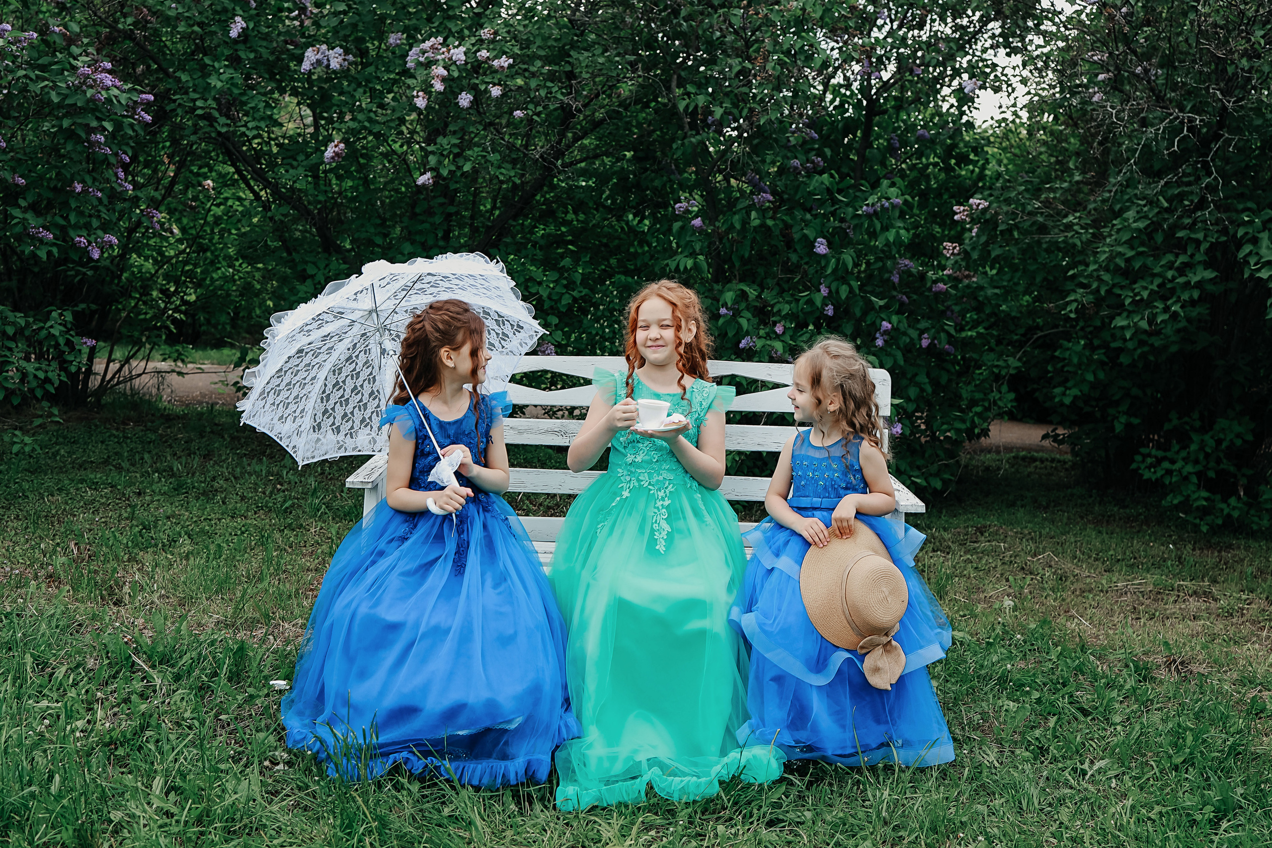 Фотосессия девочек в Ботаническом саду. Иванова Ирина Свадебный и семейный фотограф г. Уфа