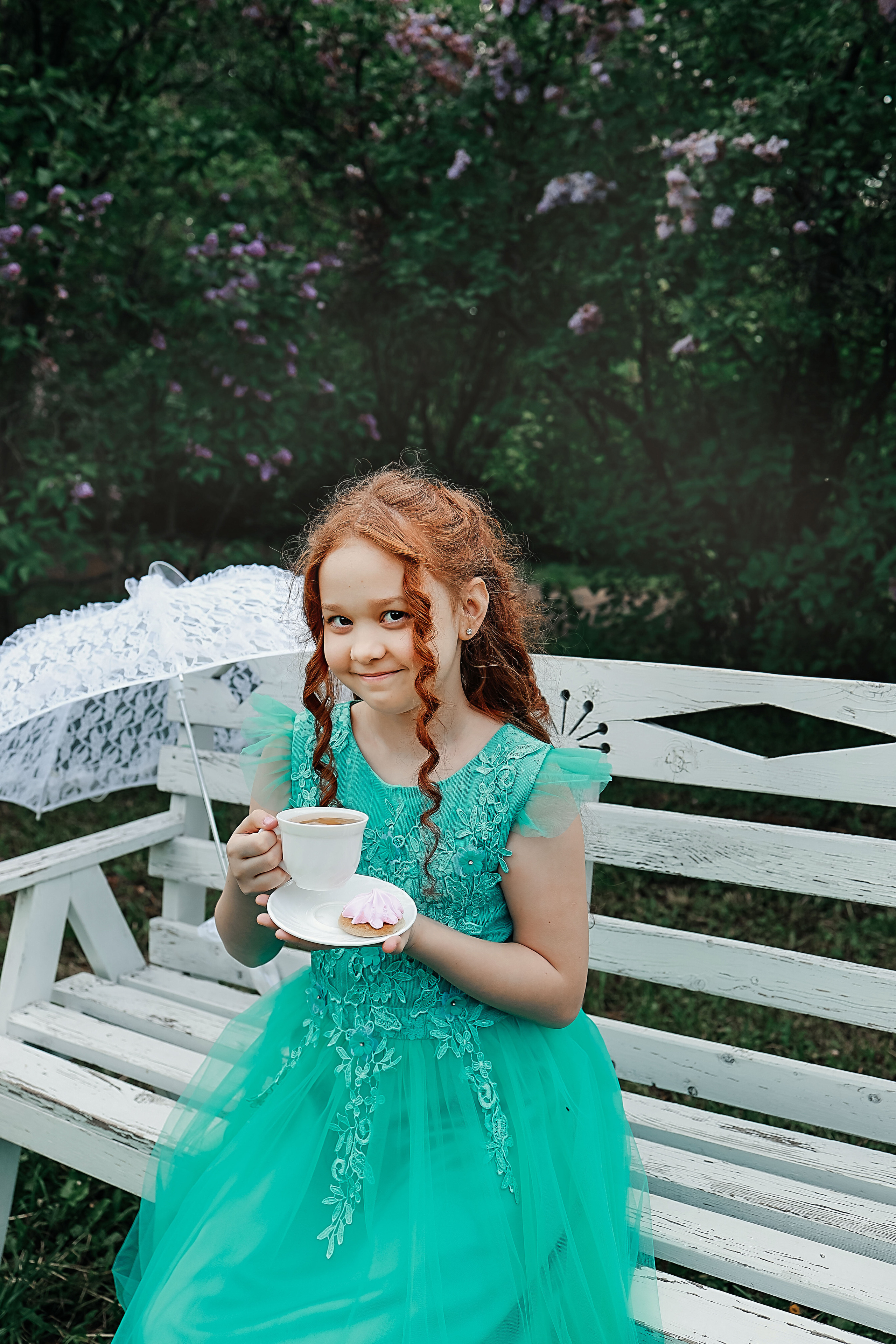 Фотосессия девочек в Ботаническом саду. Иванова Ирина Свадебный и семейный фотограф г. Уфа