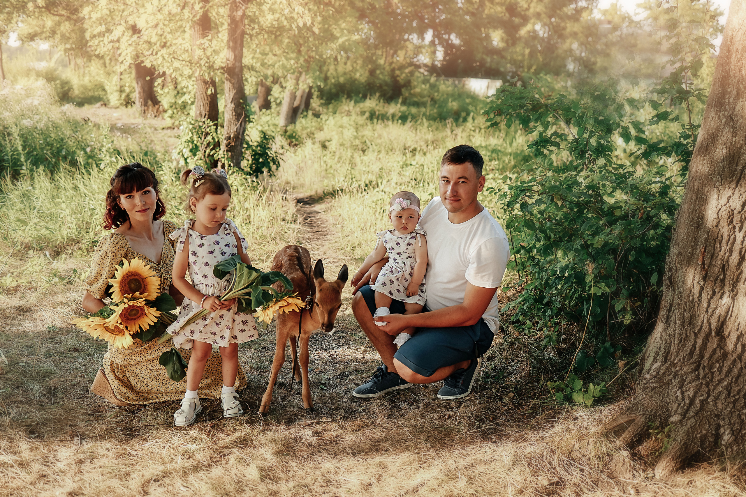 Семейная съемка и фотосессия с Бэмби. Иванова Ирина Свадебный и семейный фотограф г. Уфа