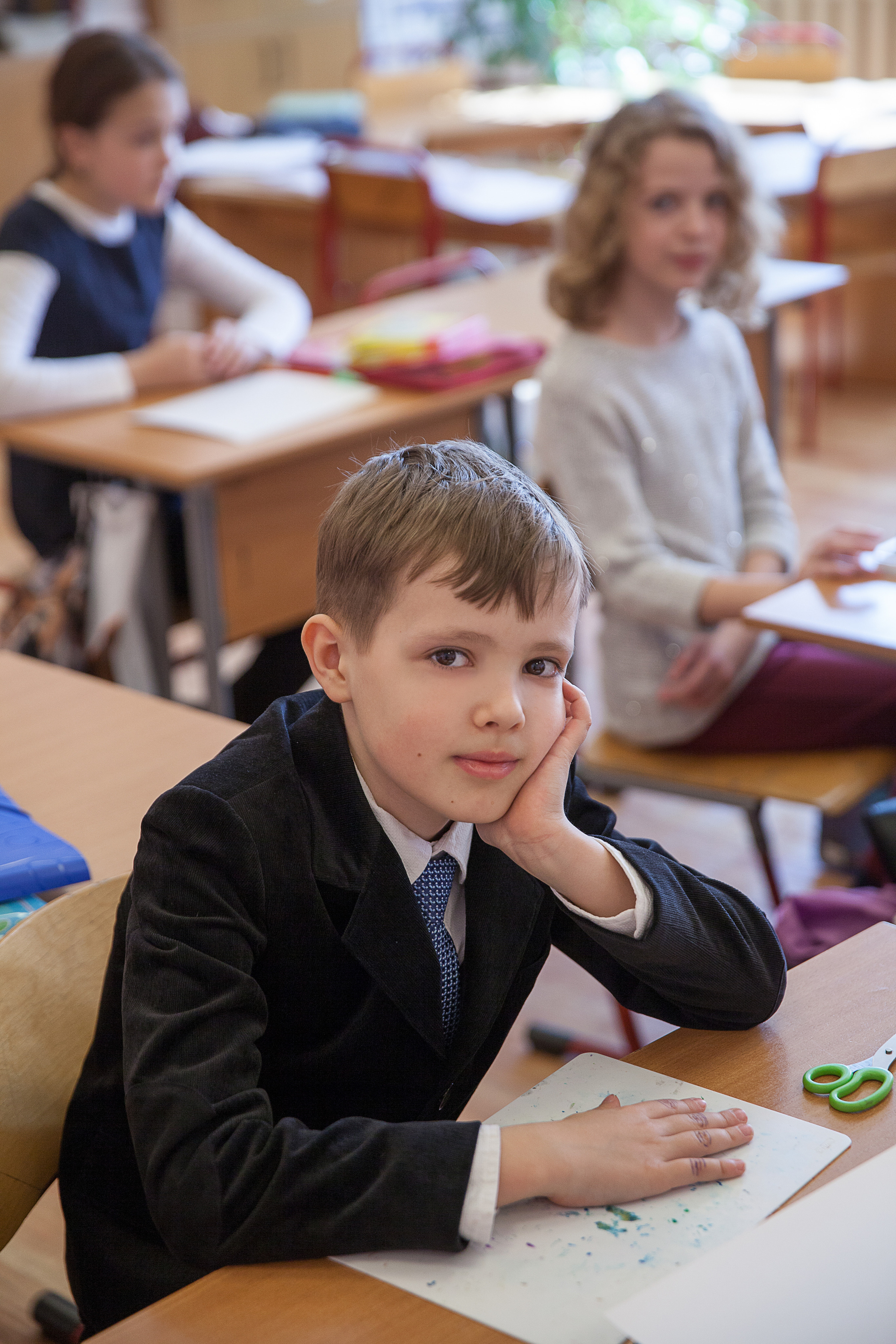 Один день в школе (4 класс). Фотограф в Москве Наталья Антипина