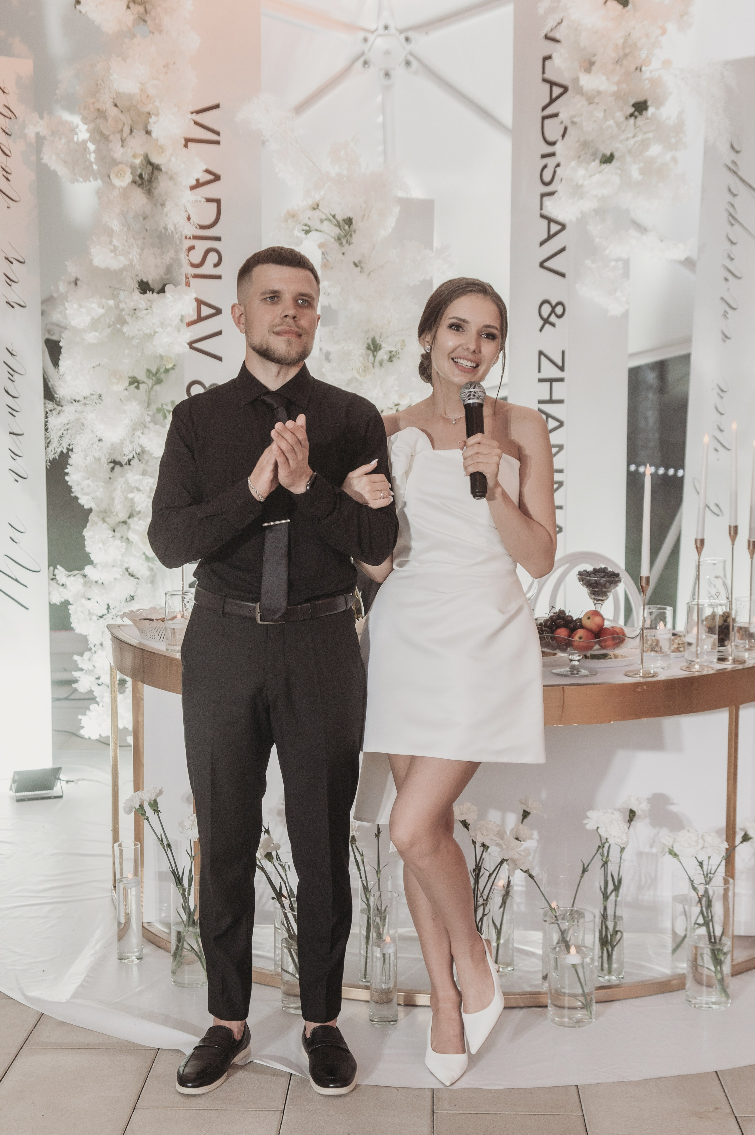 Свадебная фотосессия с утром невесты и красивым свадебным банкетом. Свадебный фотограф в Твери, Москве и Санкт-Петербурге Денисова Екатерина