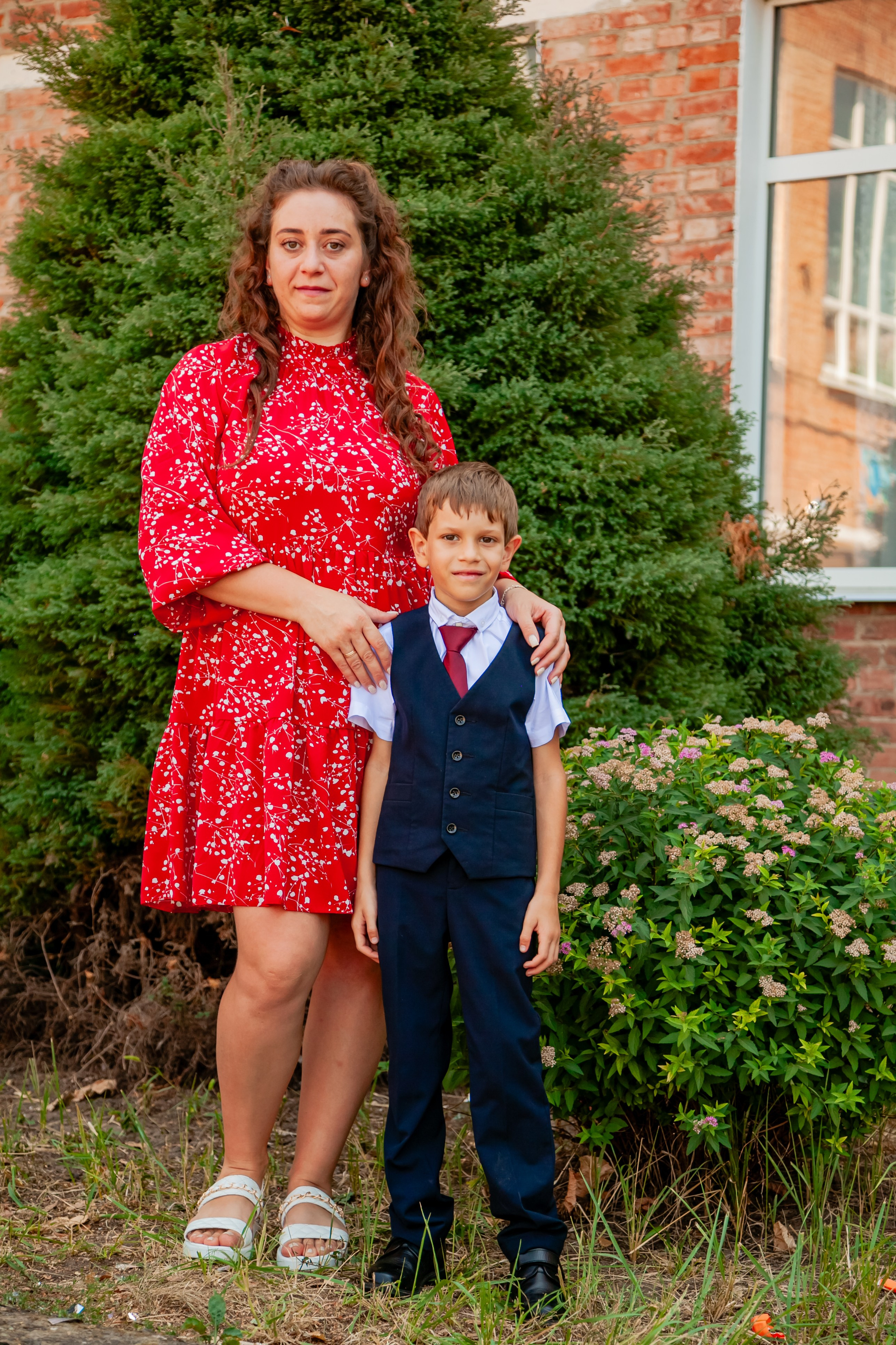 1 сентября линейка. Свадебный и семейный фотограф в Армавире