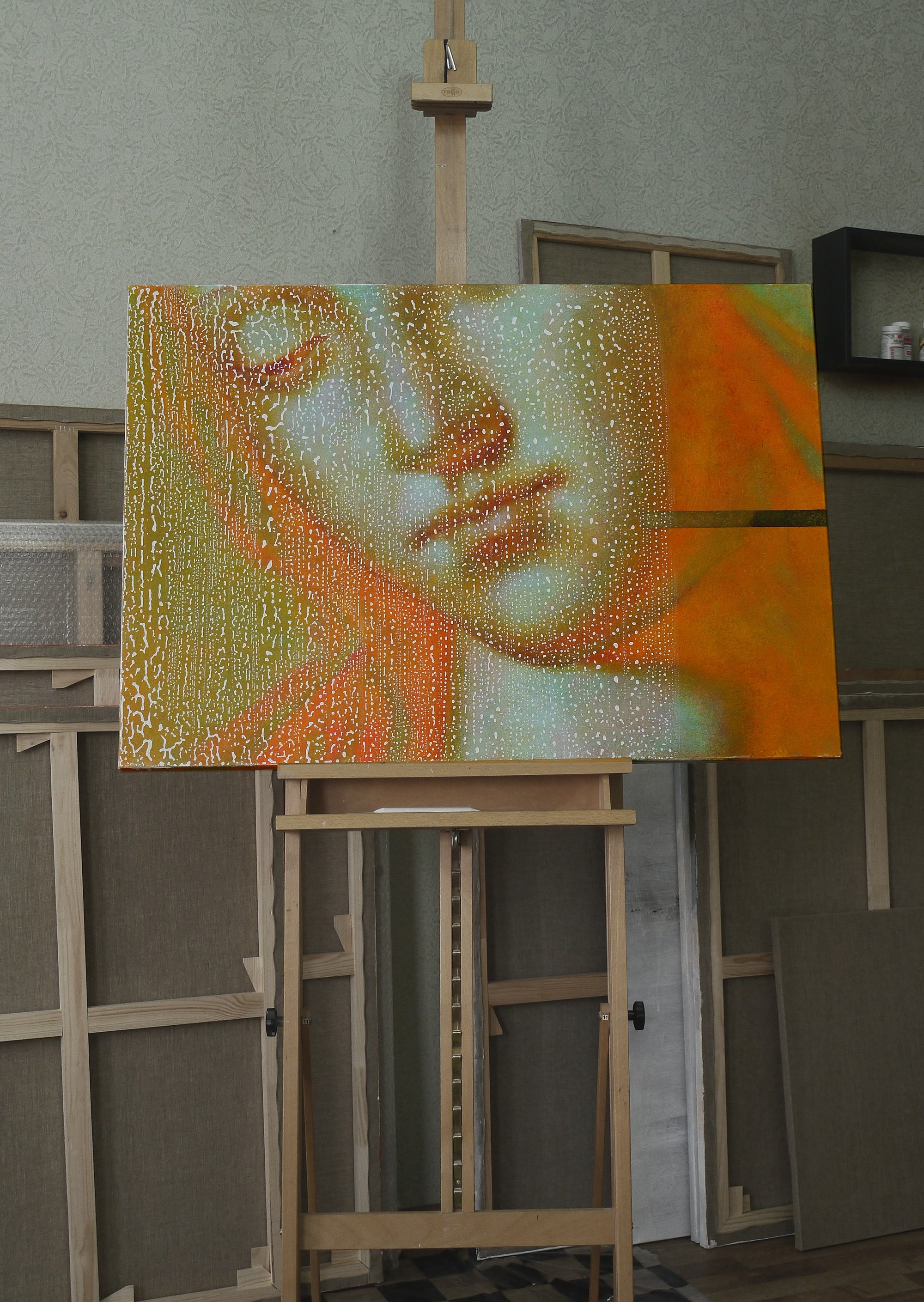 Грезы с Джованни Баттиста Сальви. Художник-абстракционист Ольга Рикун. Москва