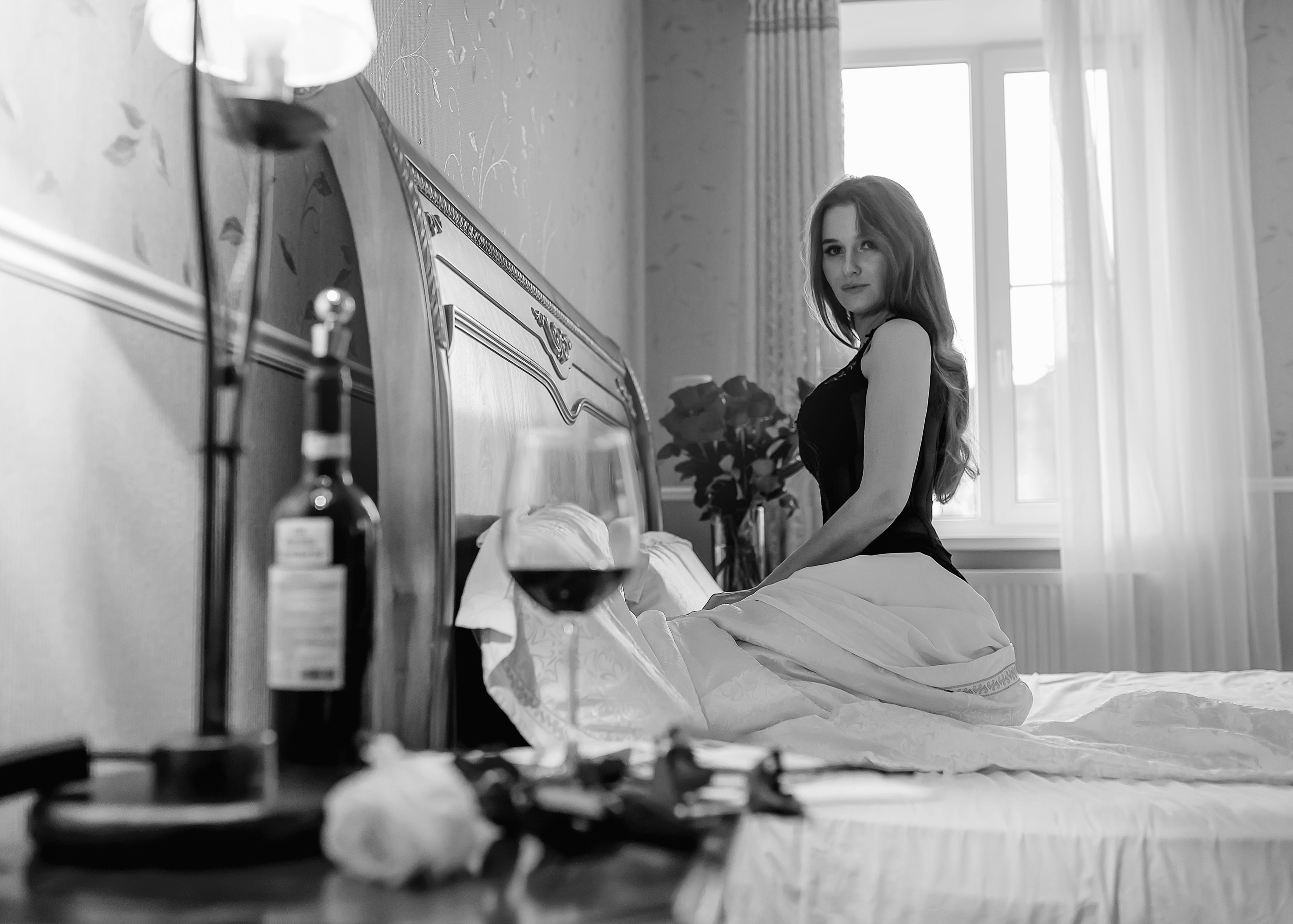 Аня (домашняя фотосессия). Фотограф в Москве