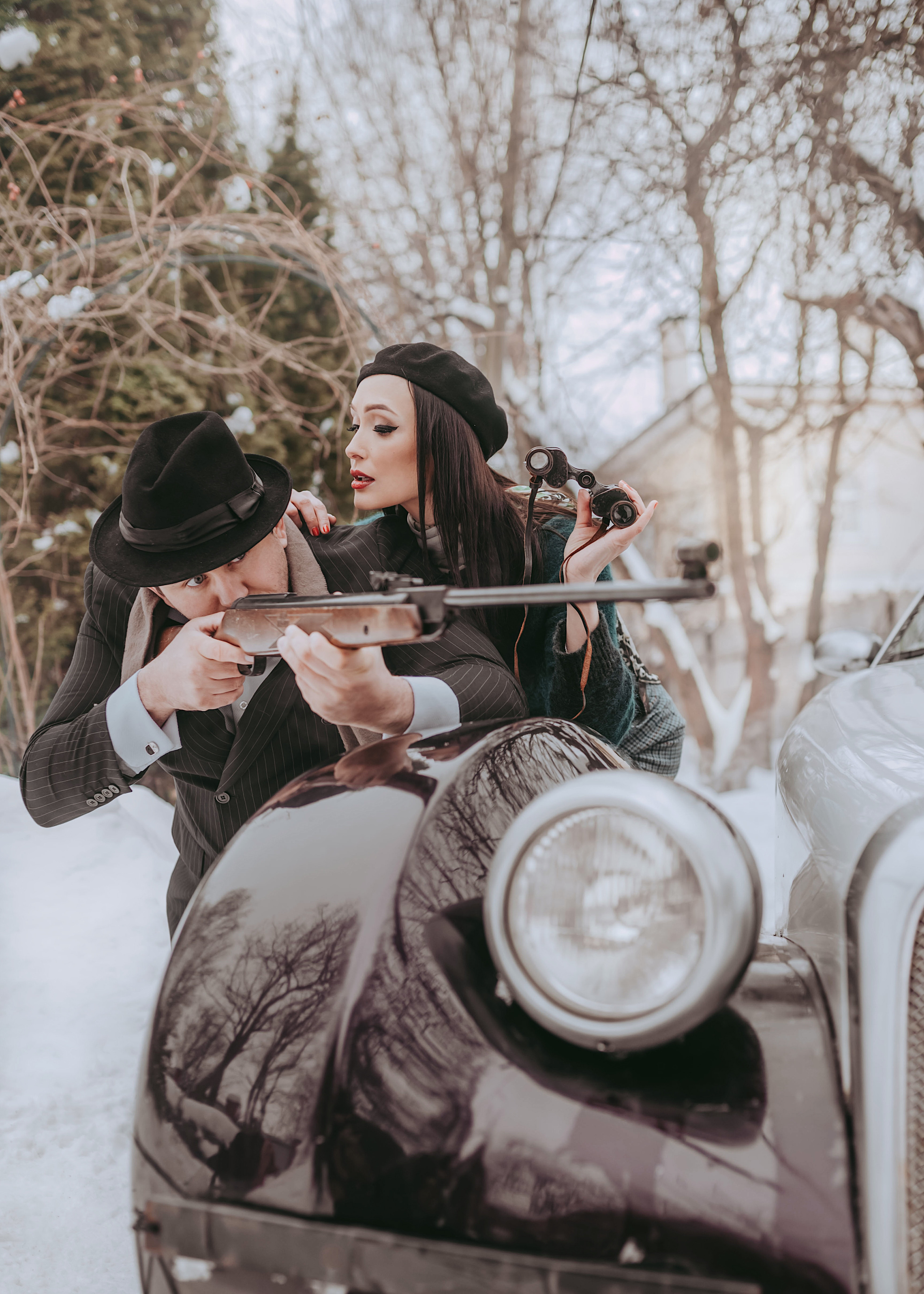 Бонни и Клайд. Фотограф в Москве