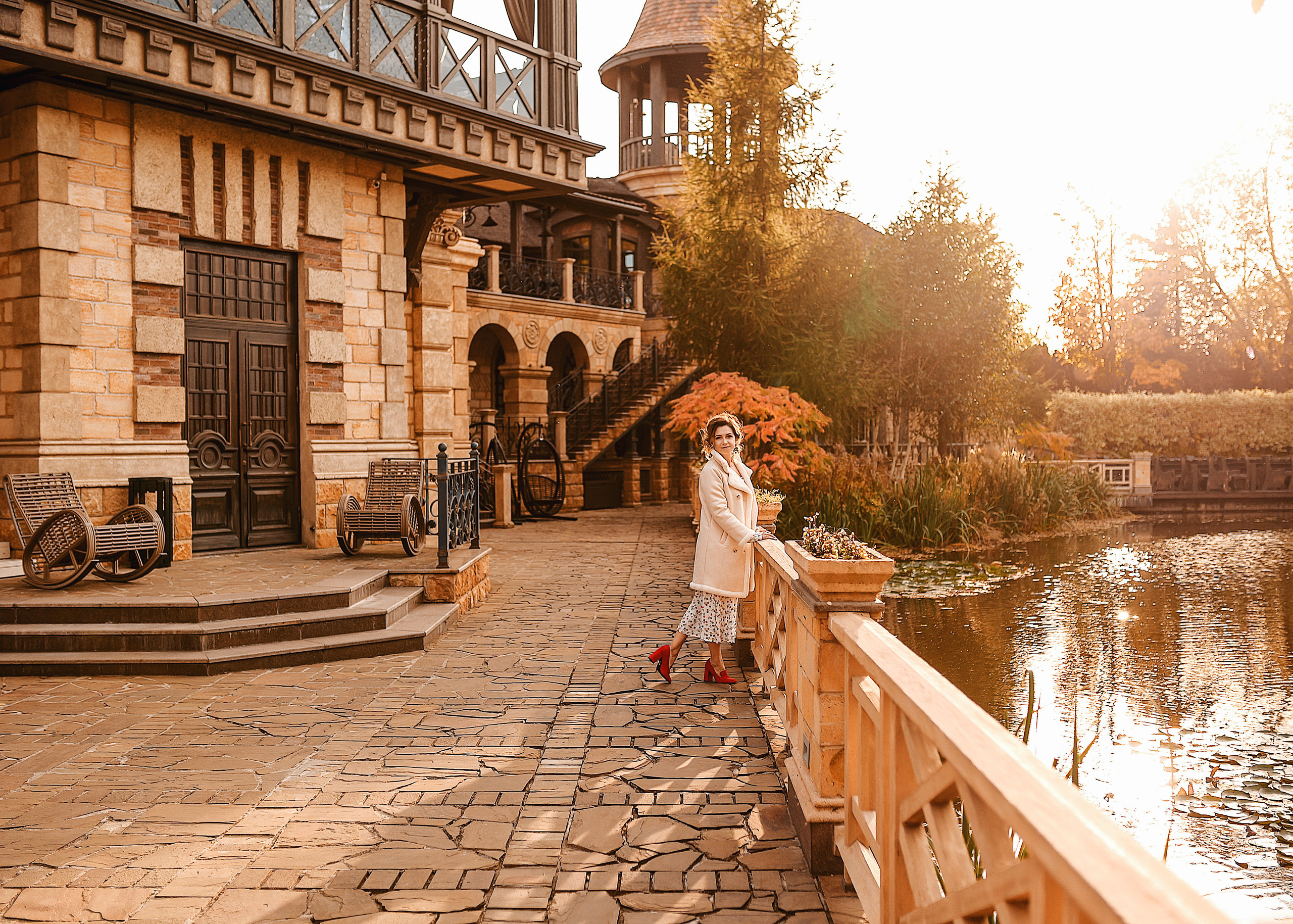 Елена (осеняя фотосессия). Фотограф в Москве