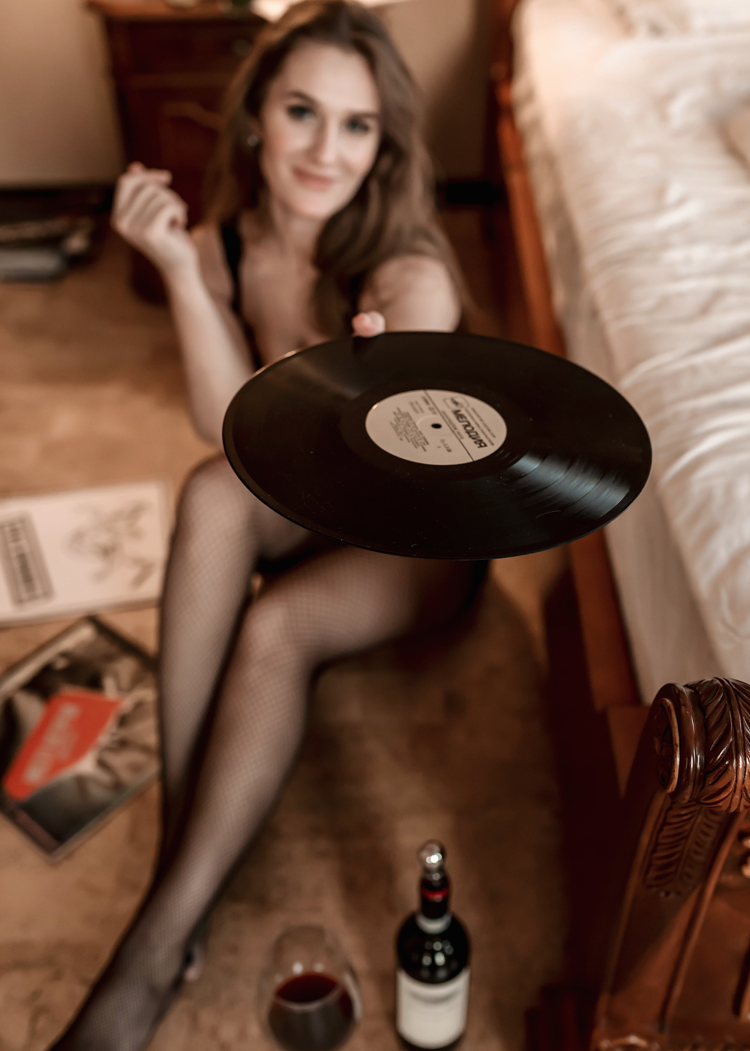 Аня (домашняя фотосессия). Фотограф в Москве