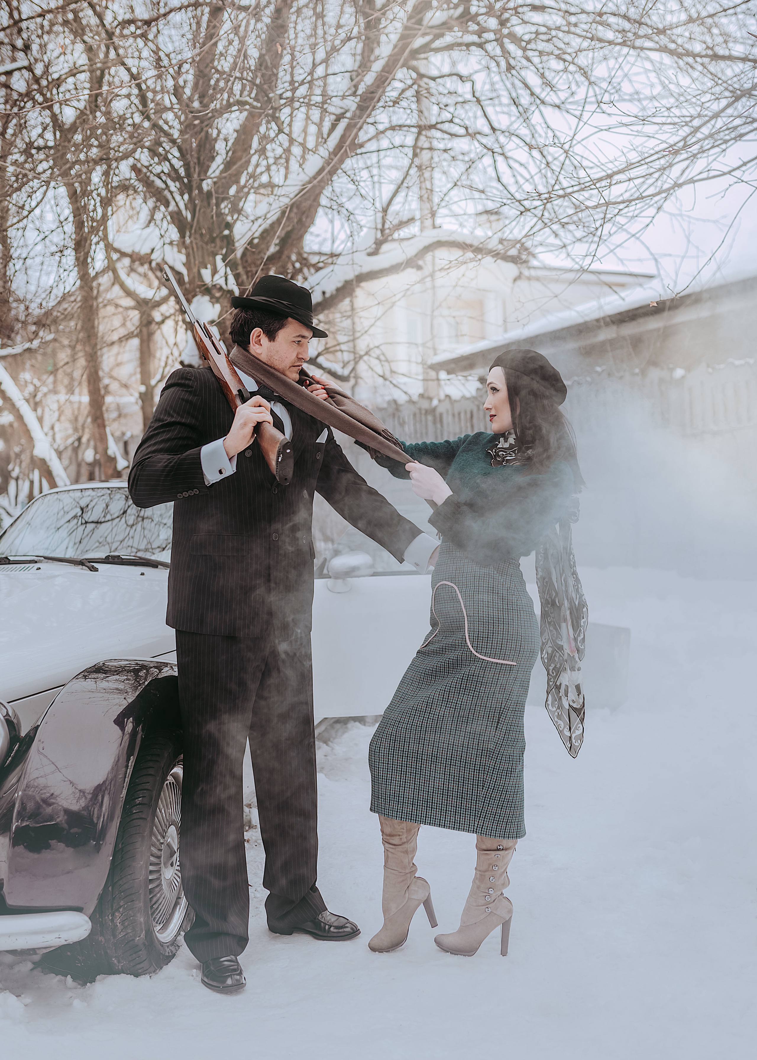 Бонни и Клайд. Фотограф в Москве