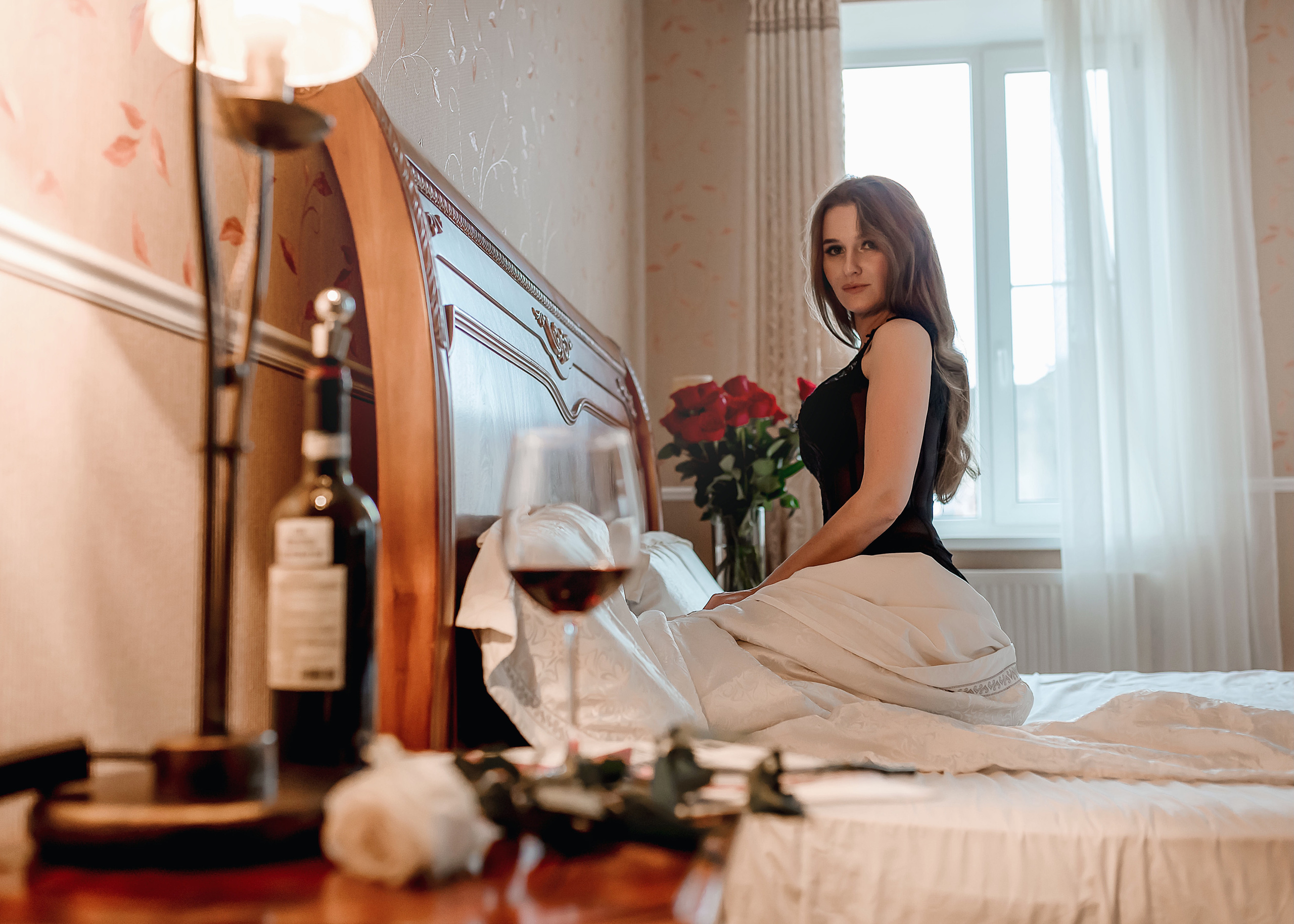 Аня (домашняя фотосессия). Фотограф в Москве