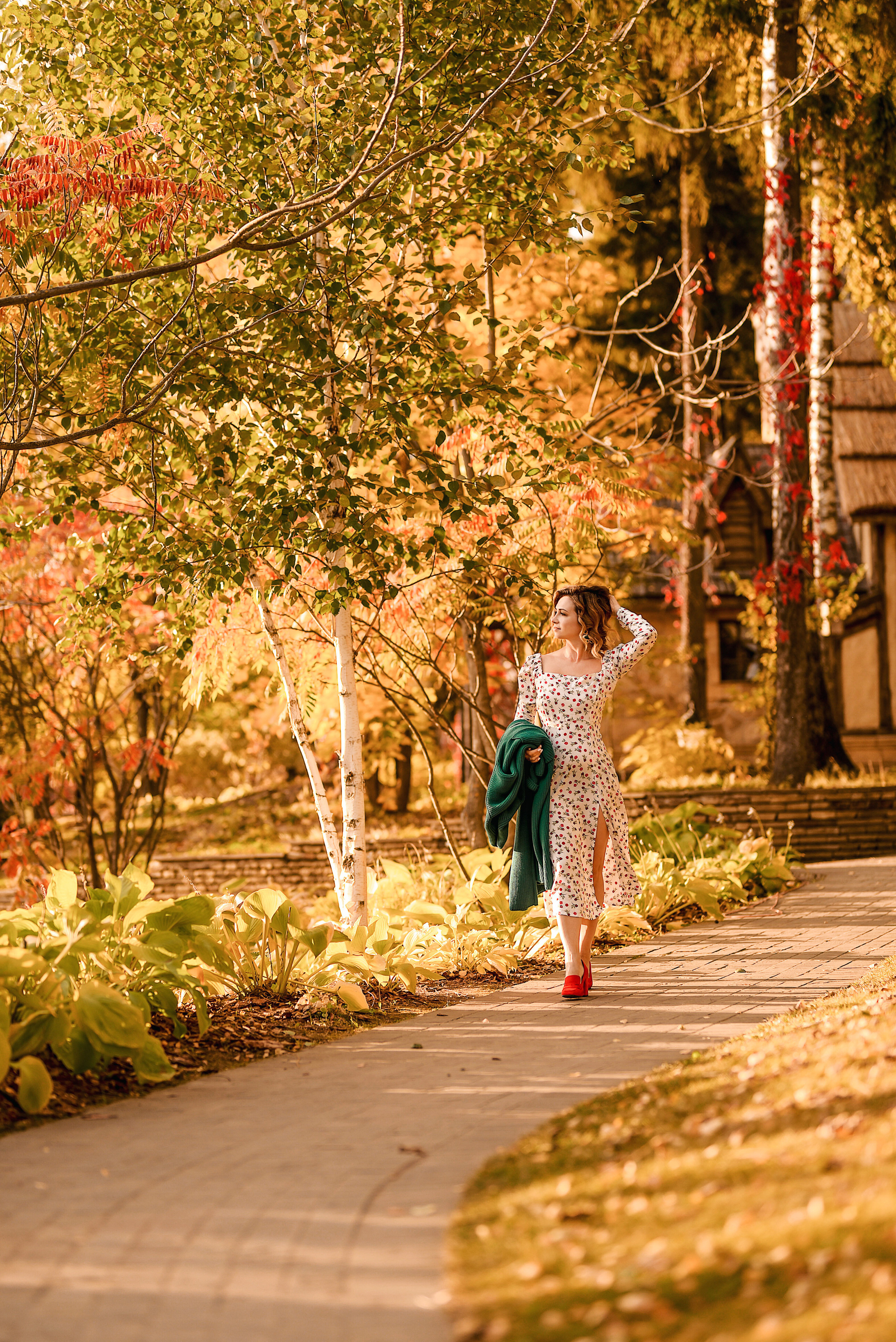 Елена (осеняя фотосессия). Фотограф в Москве