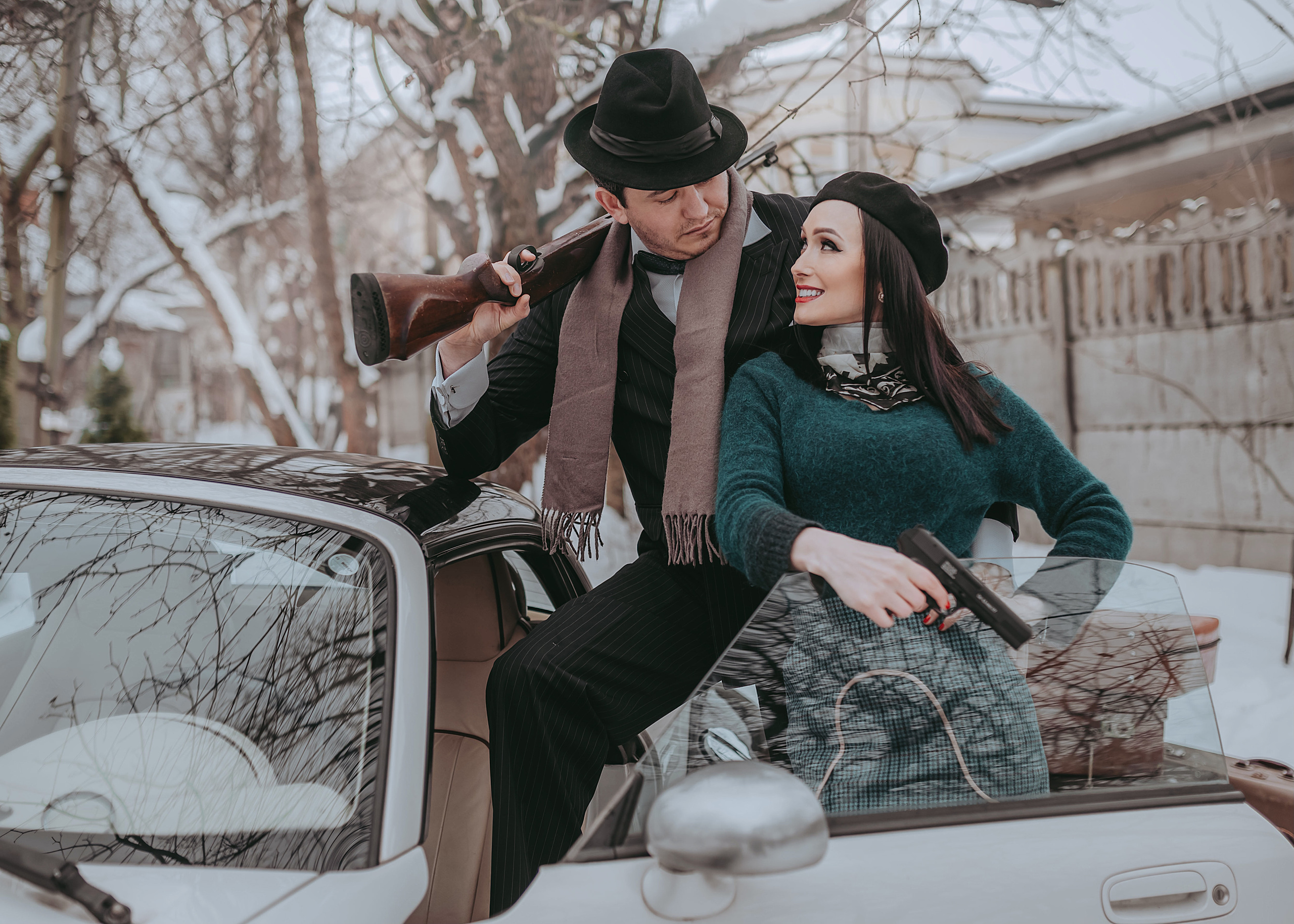 Бонни и Клайд. Фотограф в Москве