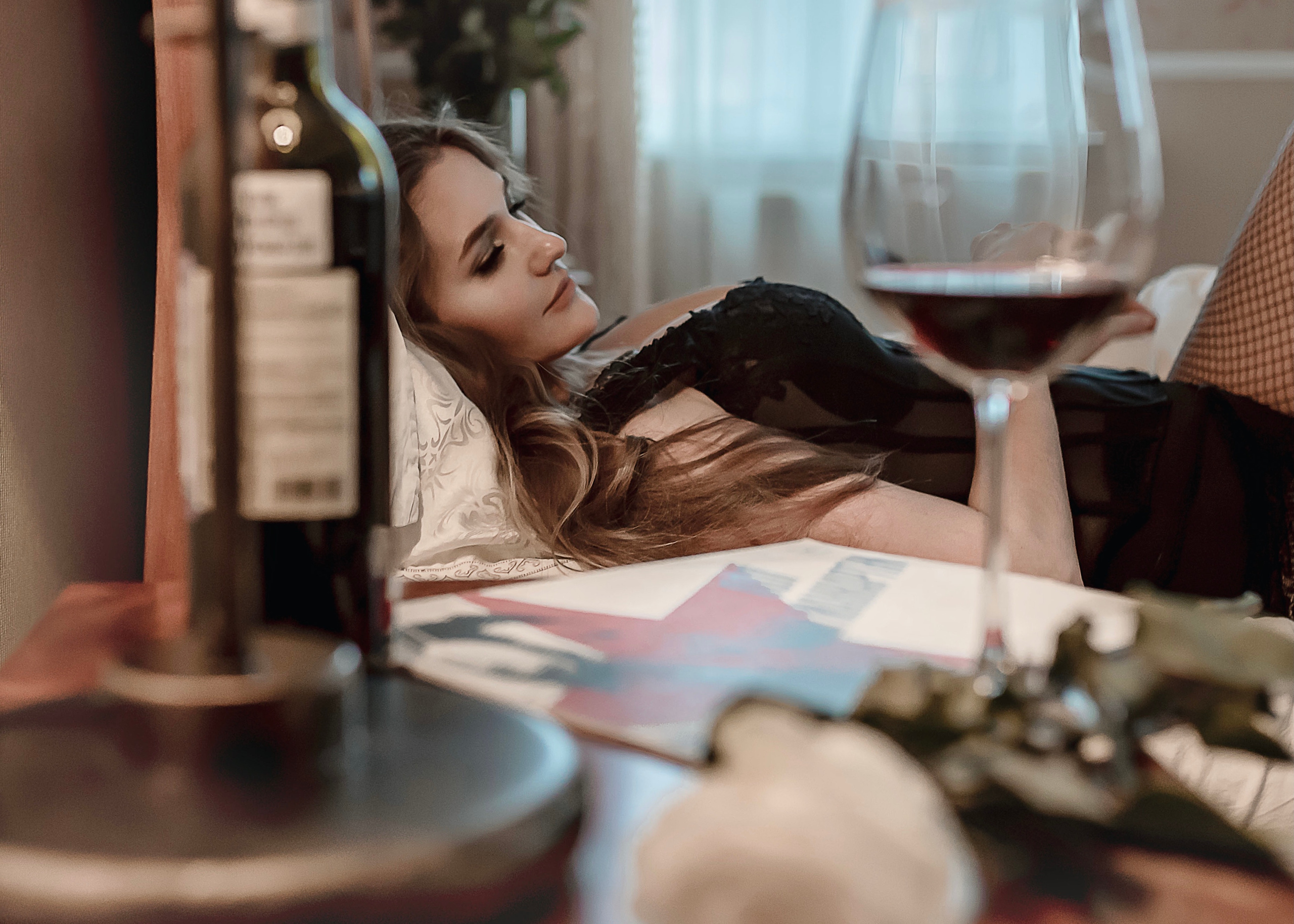 Аня (домашняя фотосессия). Фотограф в Москве