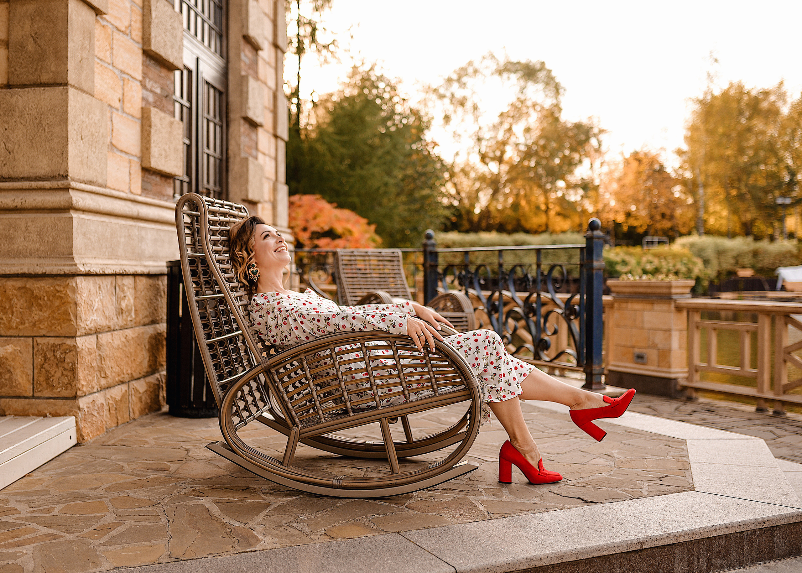 Елена (осеняя фотосессия). Фотограф в Москве