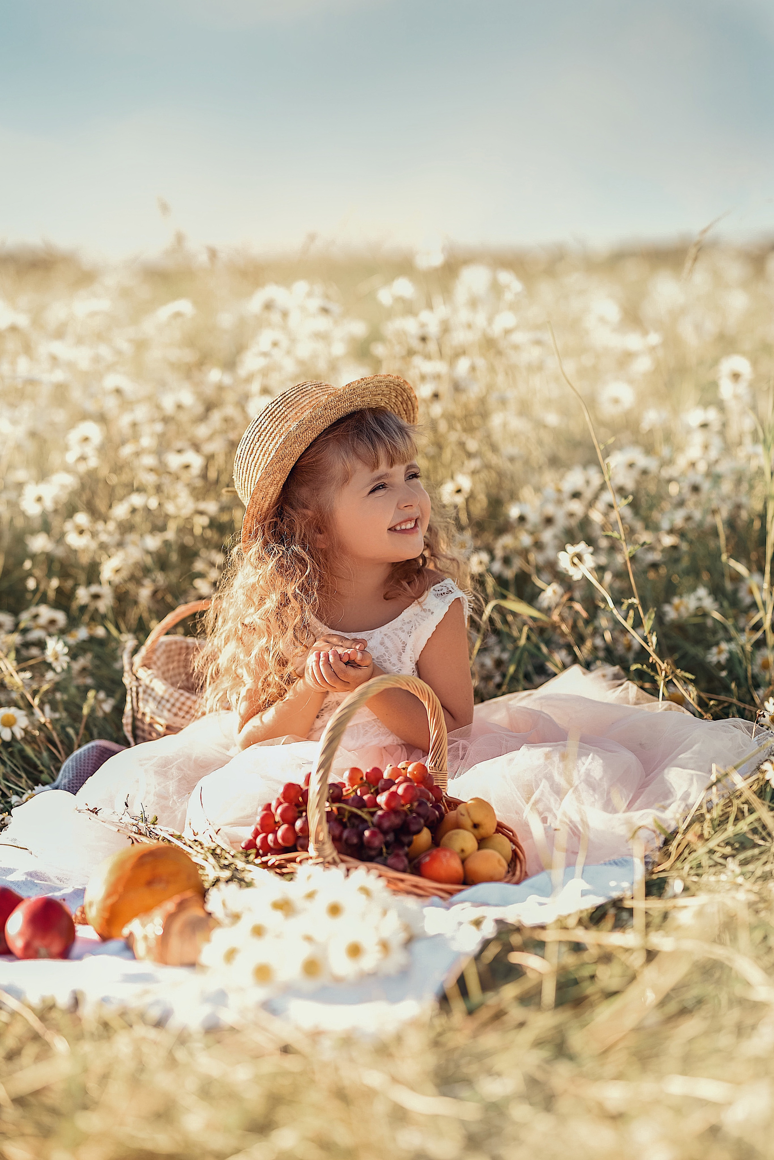 Настя (ромашки). Фотограф в Москве