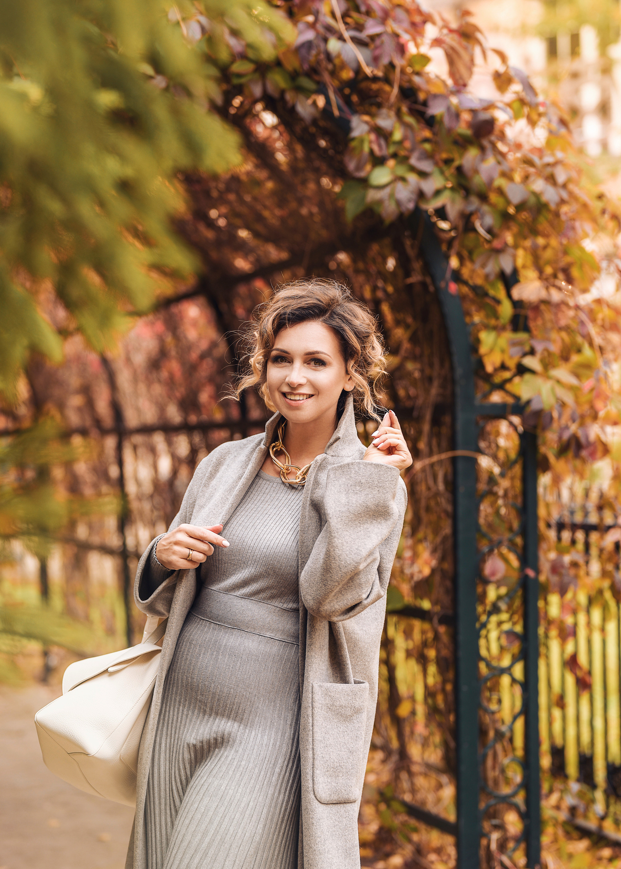 Елена (осеняя фотосессия). Фотограф в Москве