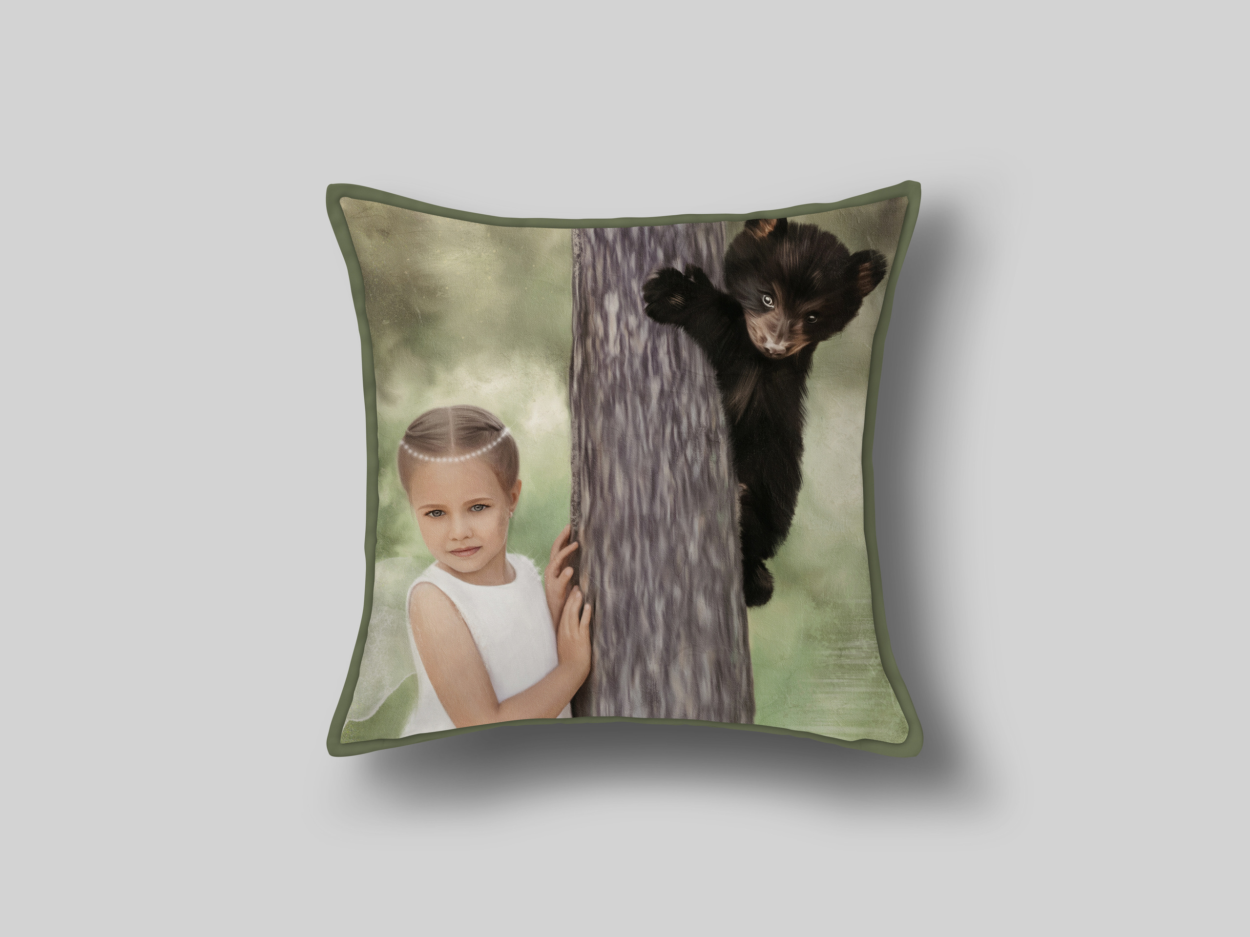 Цифровой портрет по фотографии в стиле масляной живописи Красноярск. Семейный и детский фотограф Красноярск Наталья Сташкевич