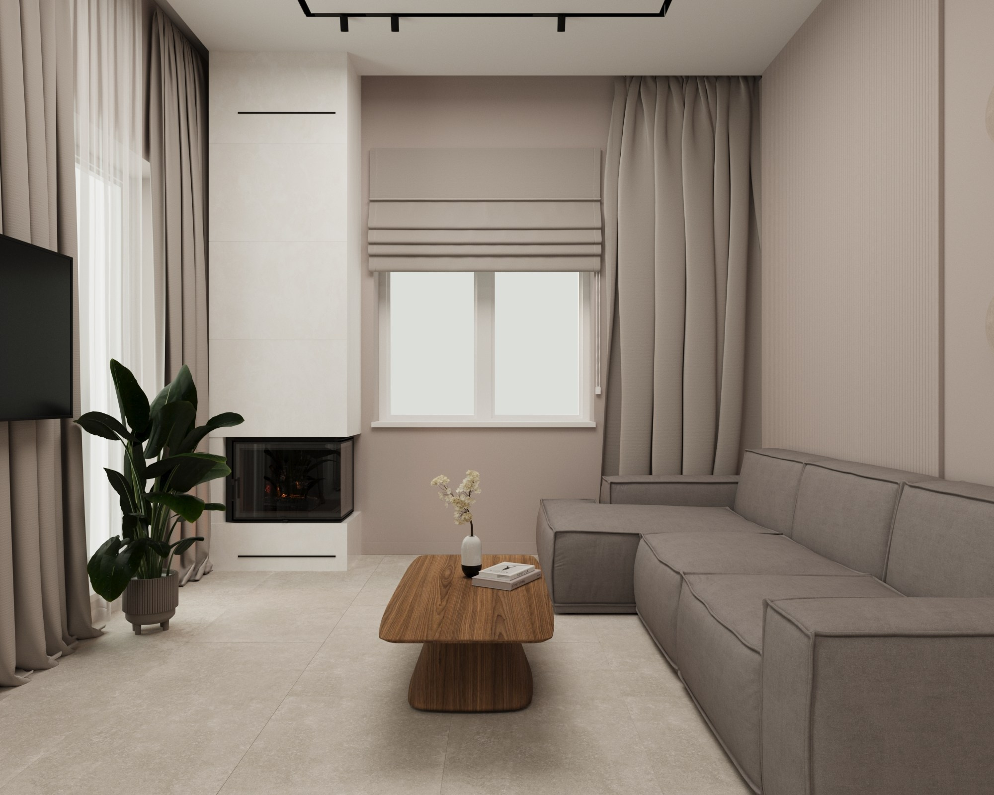 Загородный дом в Ленинградской области. Дизайнер интерьеров в Санкт-Петербурге 🏠