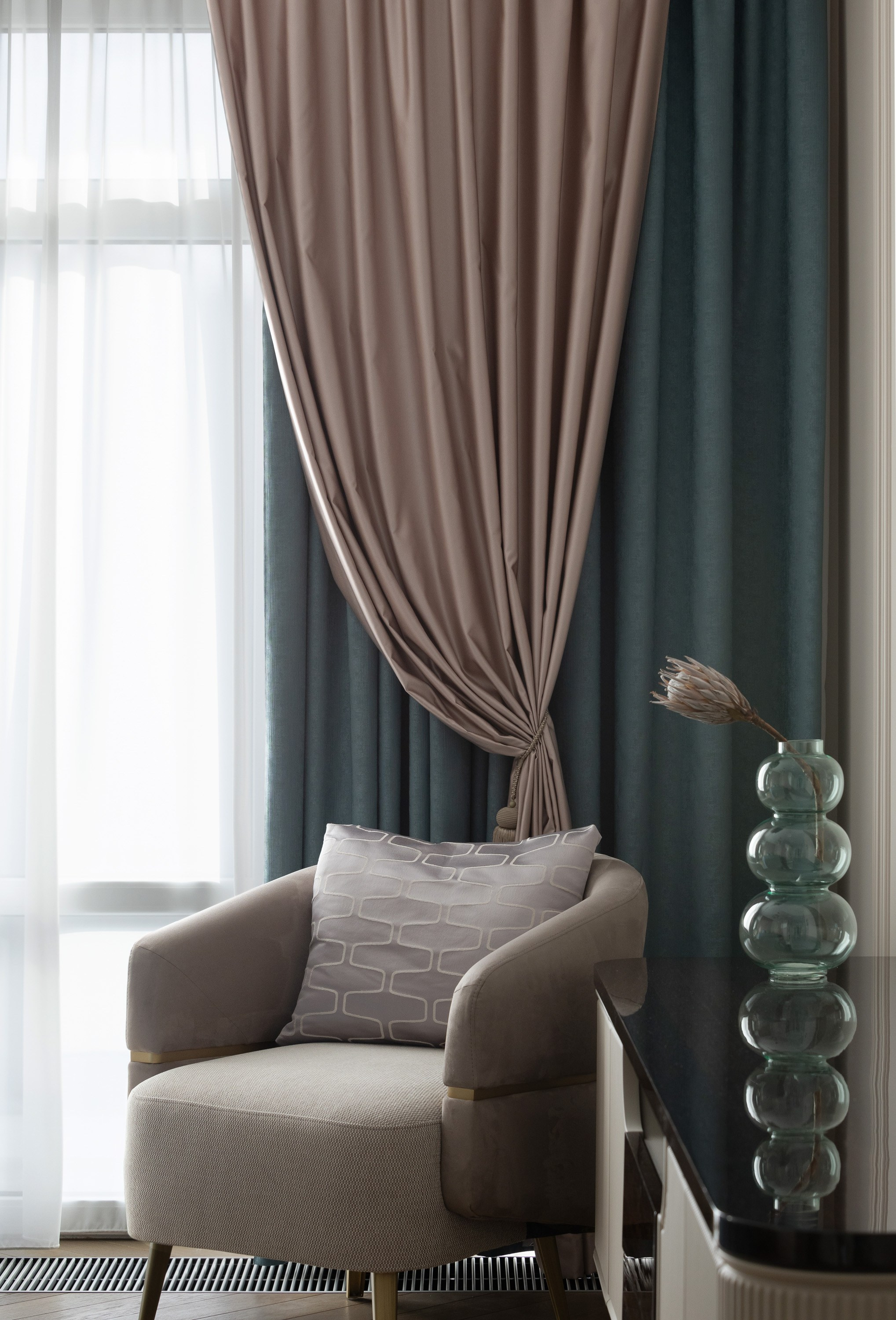 Интерьер частного дома, дизайнер Евгения Тисленко