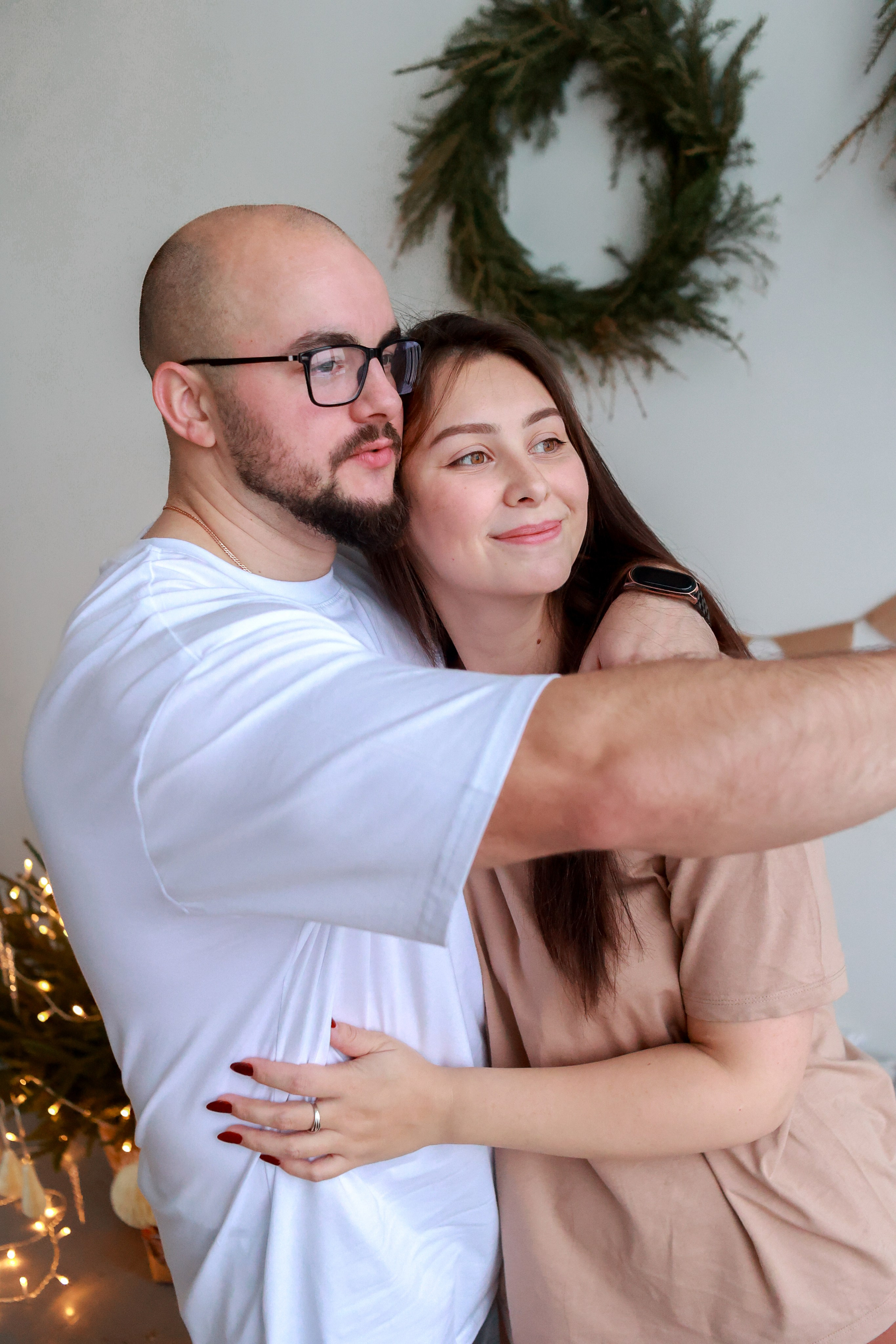 Новогодняя съемка в Санкт-Петербурге