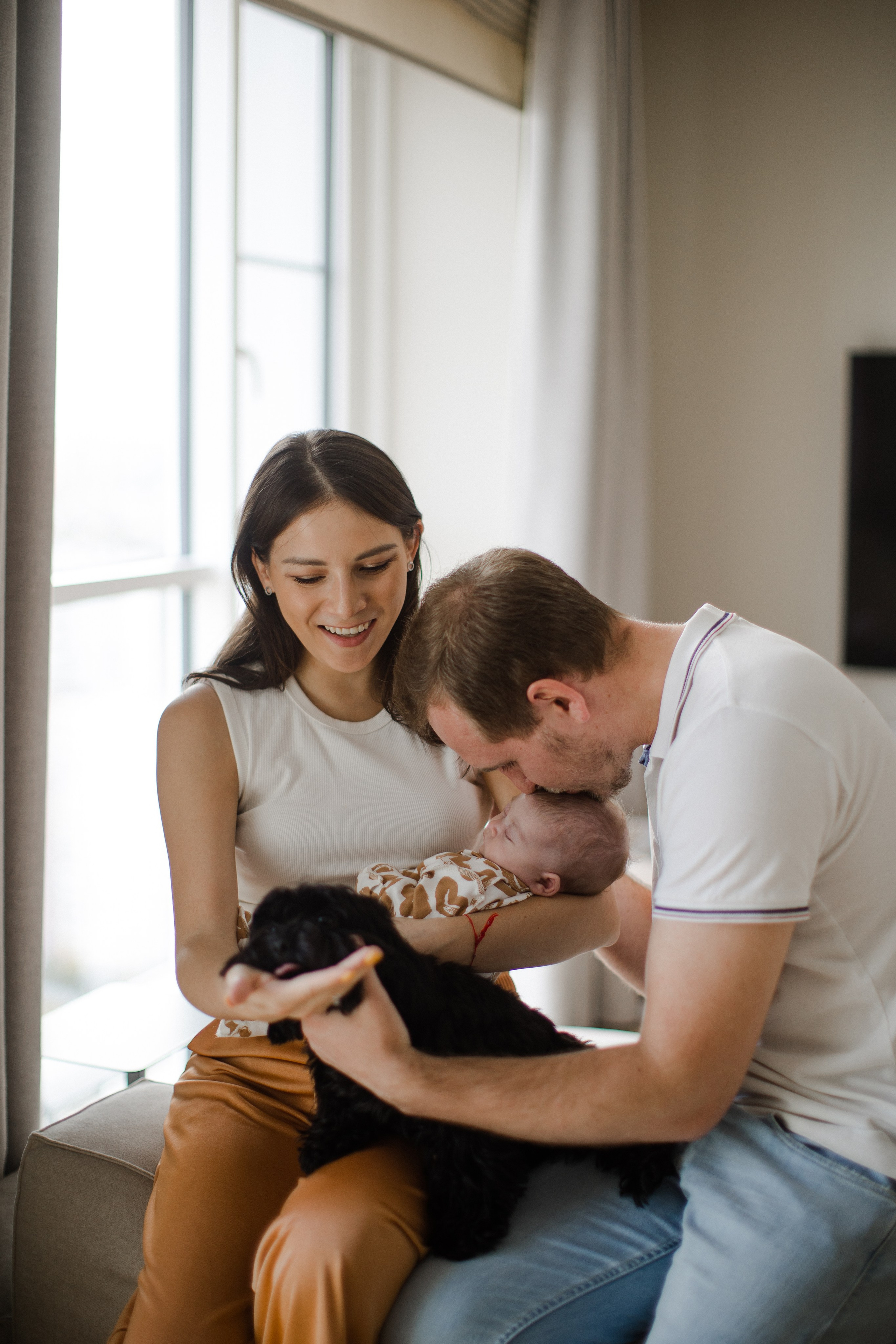 Диля с семьей. Семейный и детский фотограф в Москве Кузьмина Мария