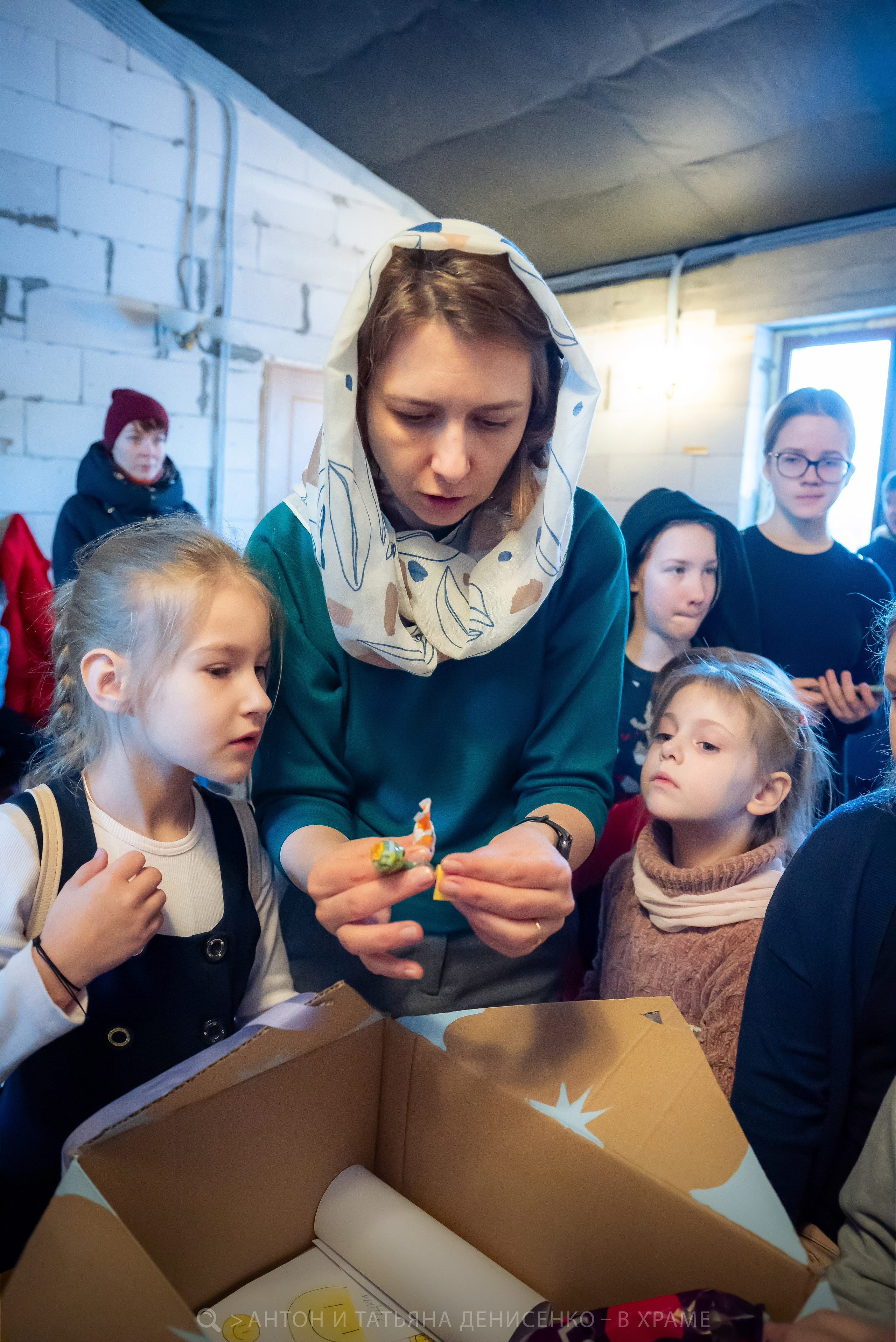 Храм свт Луки Крымского в Озерках. Репетиция Рождественского концерта. Антон и Татьяна Денисенко — В храме