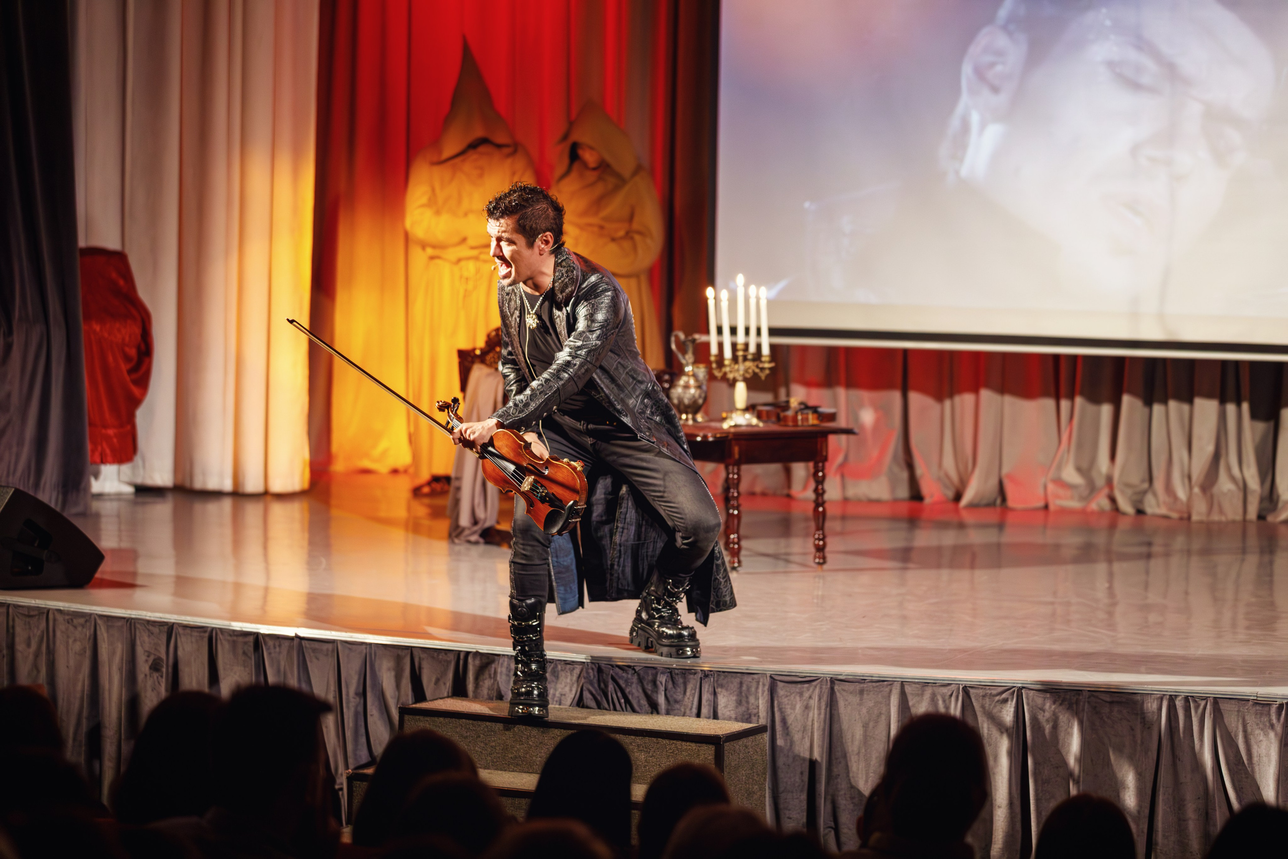 Мюзикл. Скрипка Паганини. Бэкстейдж. Фотограф портретист в Троицке и Москве Иван Парусиди