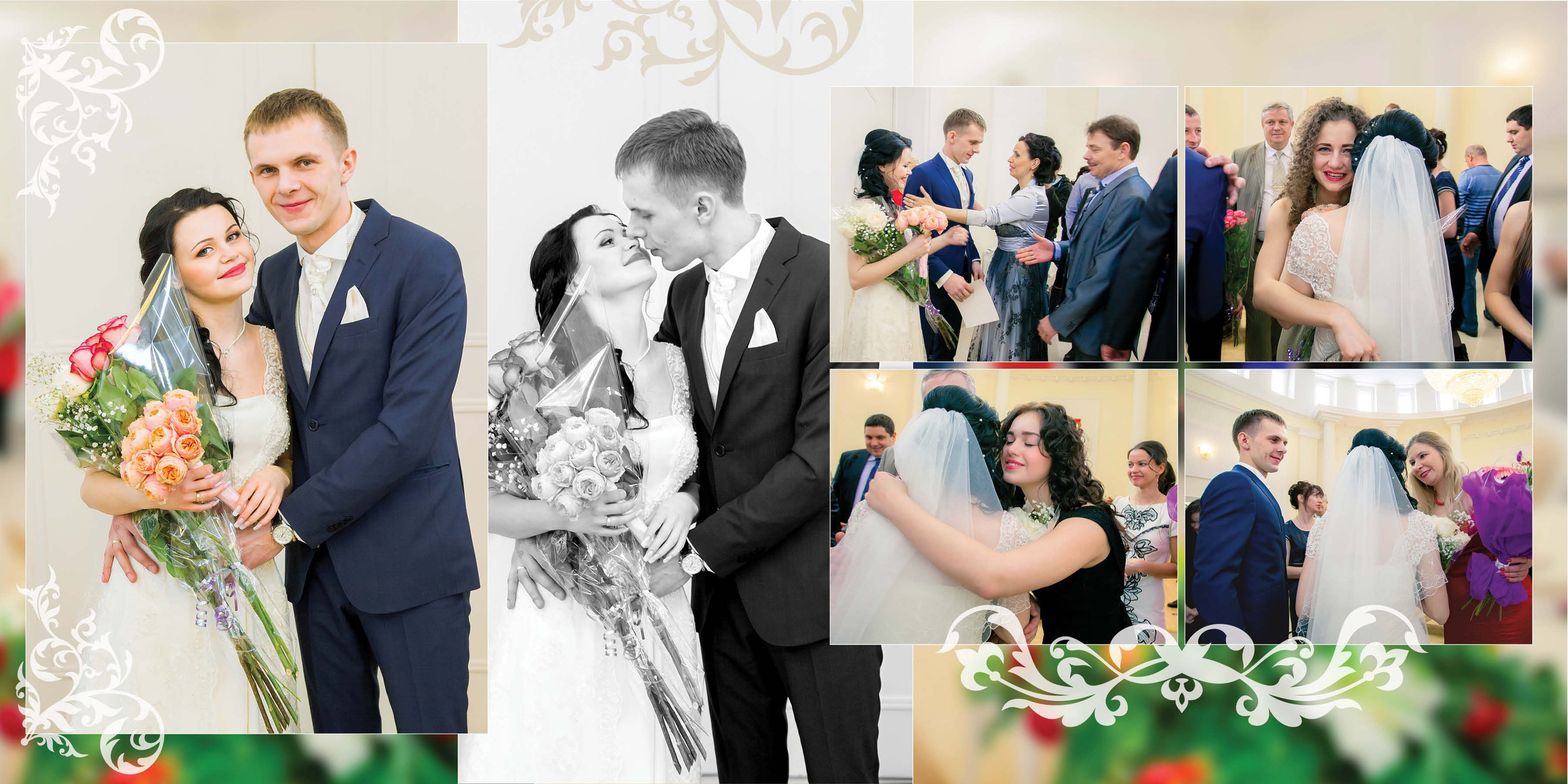 Свадебная Фотокнига Роман и Оксана. Skazka.wfolio.pro