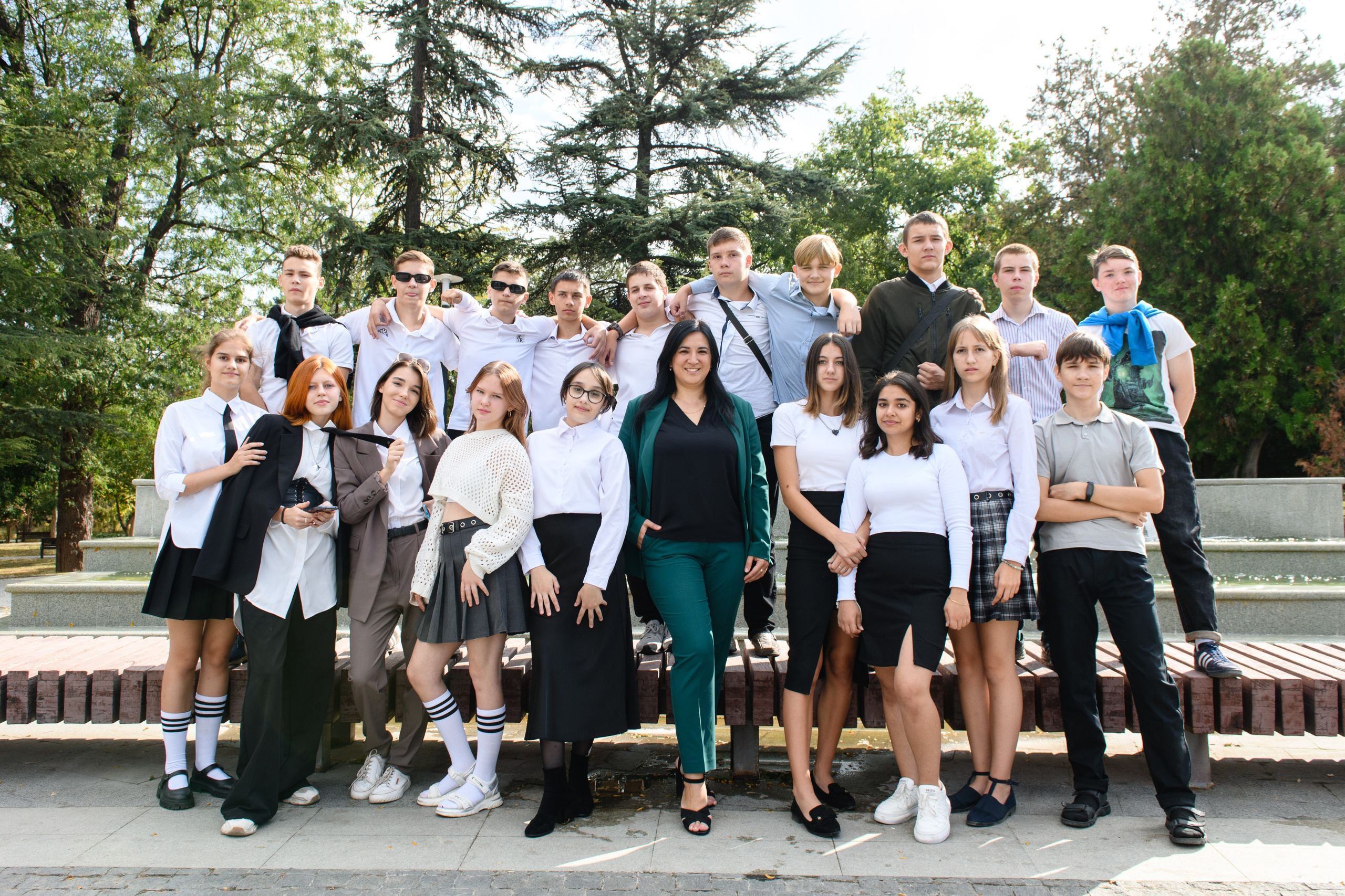 Осенняя прогулка 9 класс. Фотограф Ирина Сахарчук Выпускные альбомы для детского сада и школы