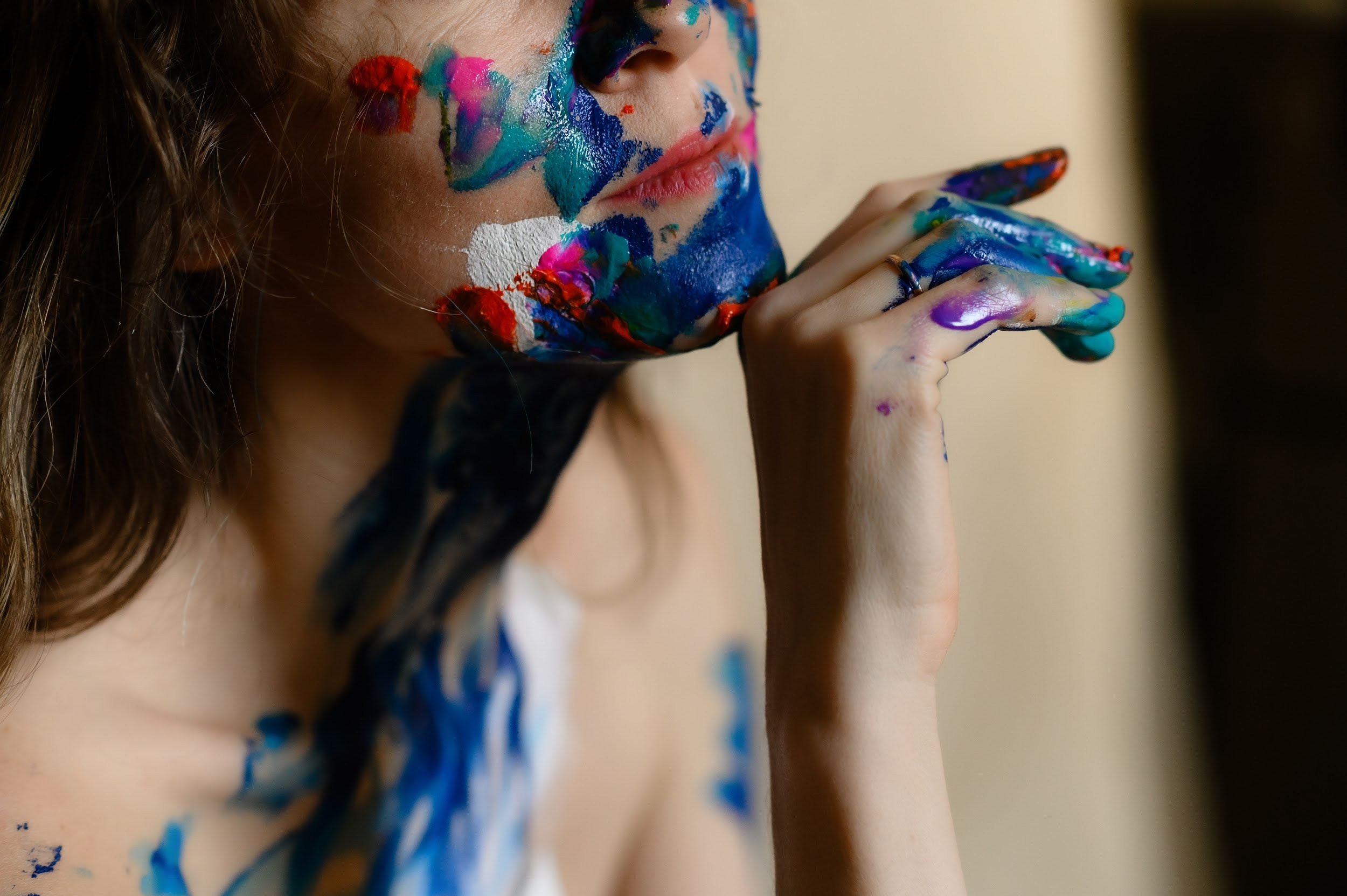 Арина. Краски. Фотограф Марина Росси