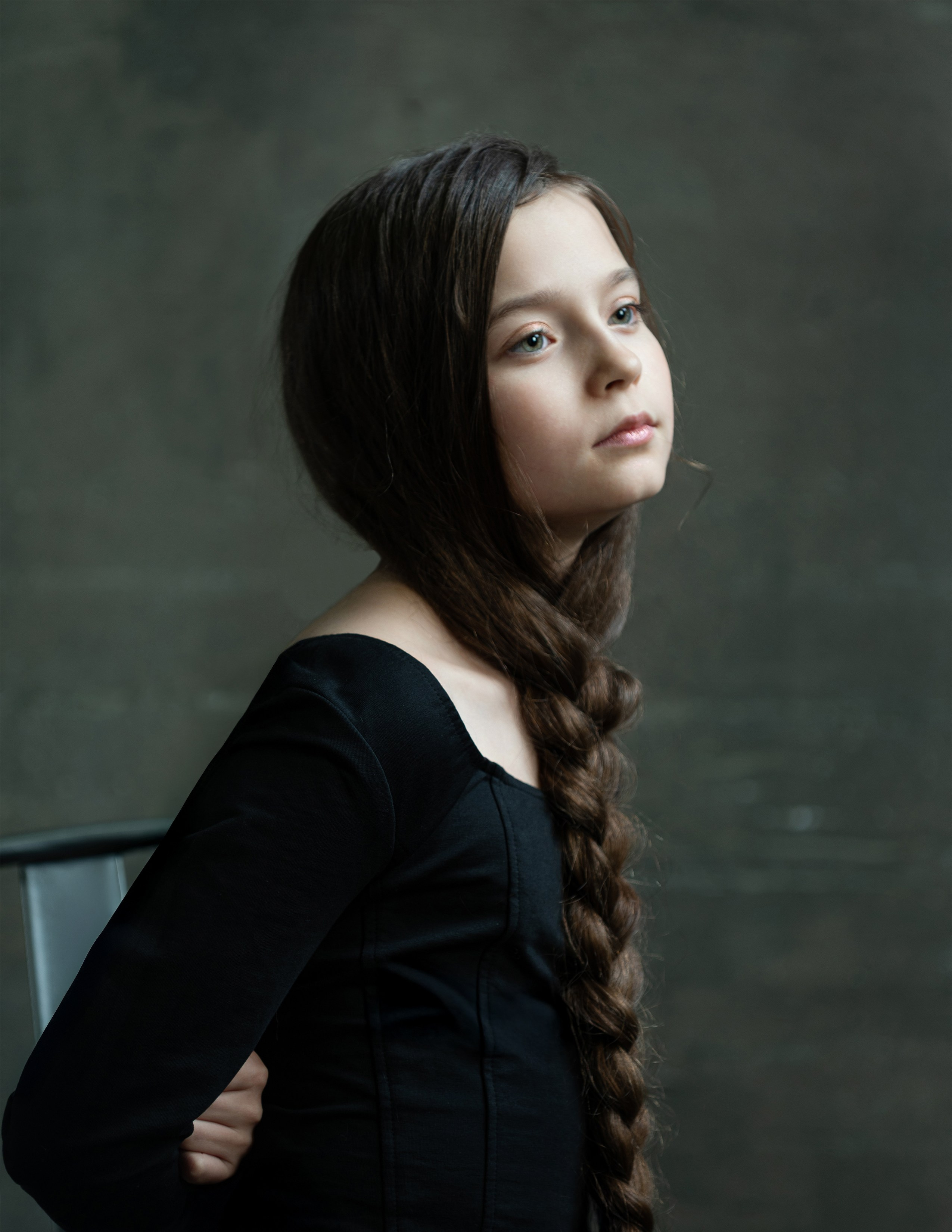 Фотодни «В ЧЁРНОМ» в рамках проекта «В ГЛЯНЕЦ!». Портретный фотограф в Москве Артем Венглинский