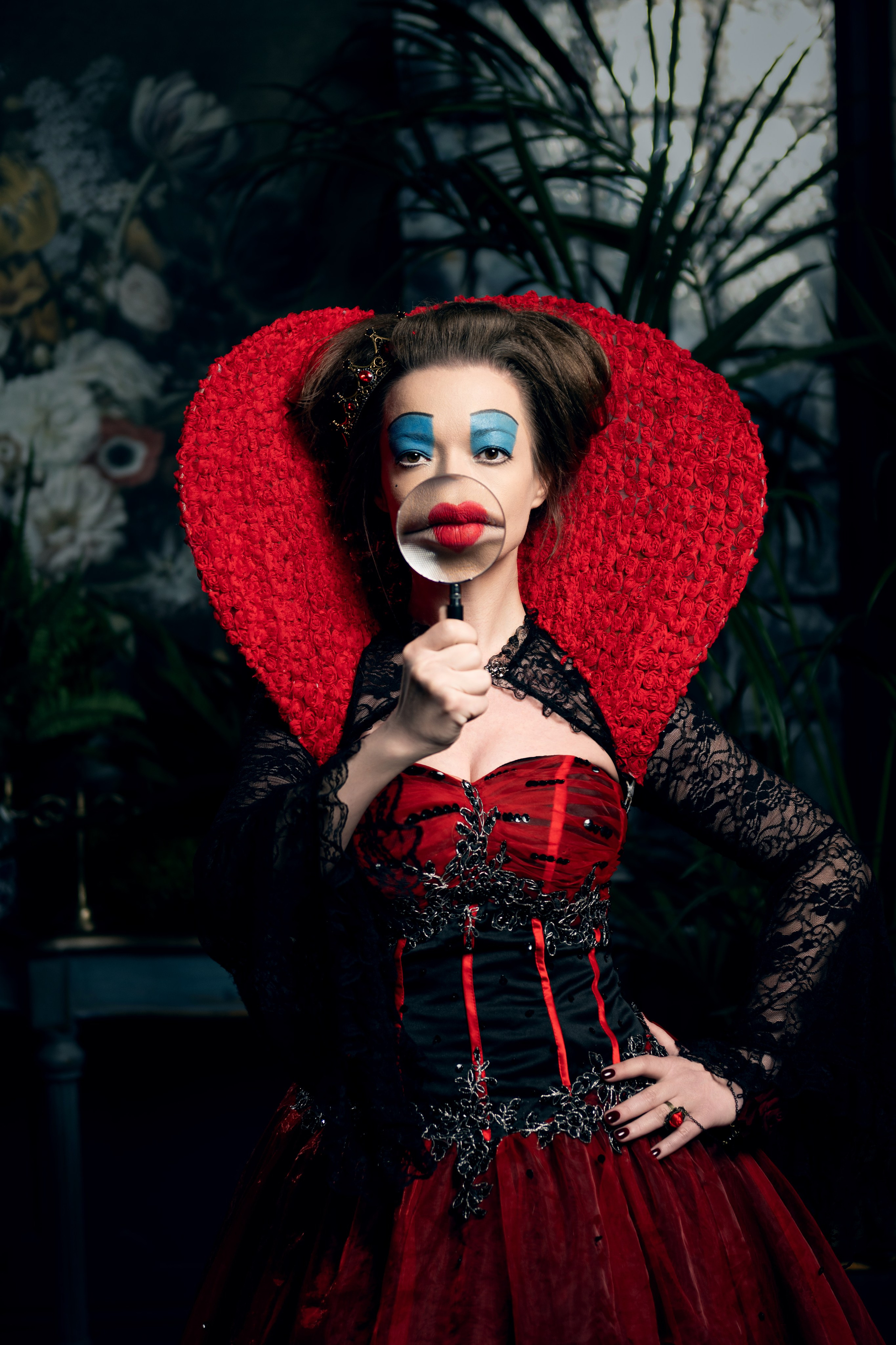 Красная королева (fine art & fashion). Портретный фотограф в Москве Артем Венглинский