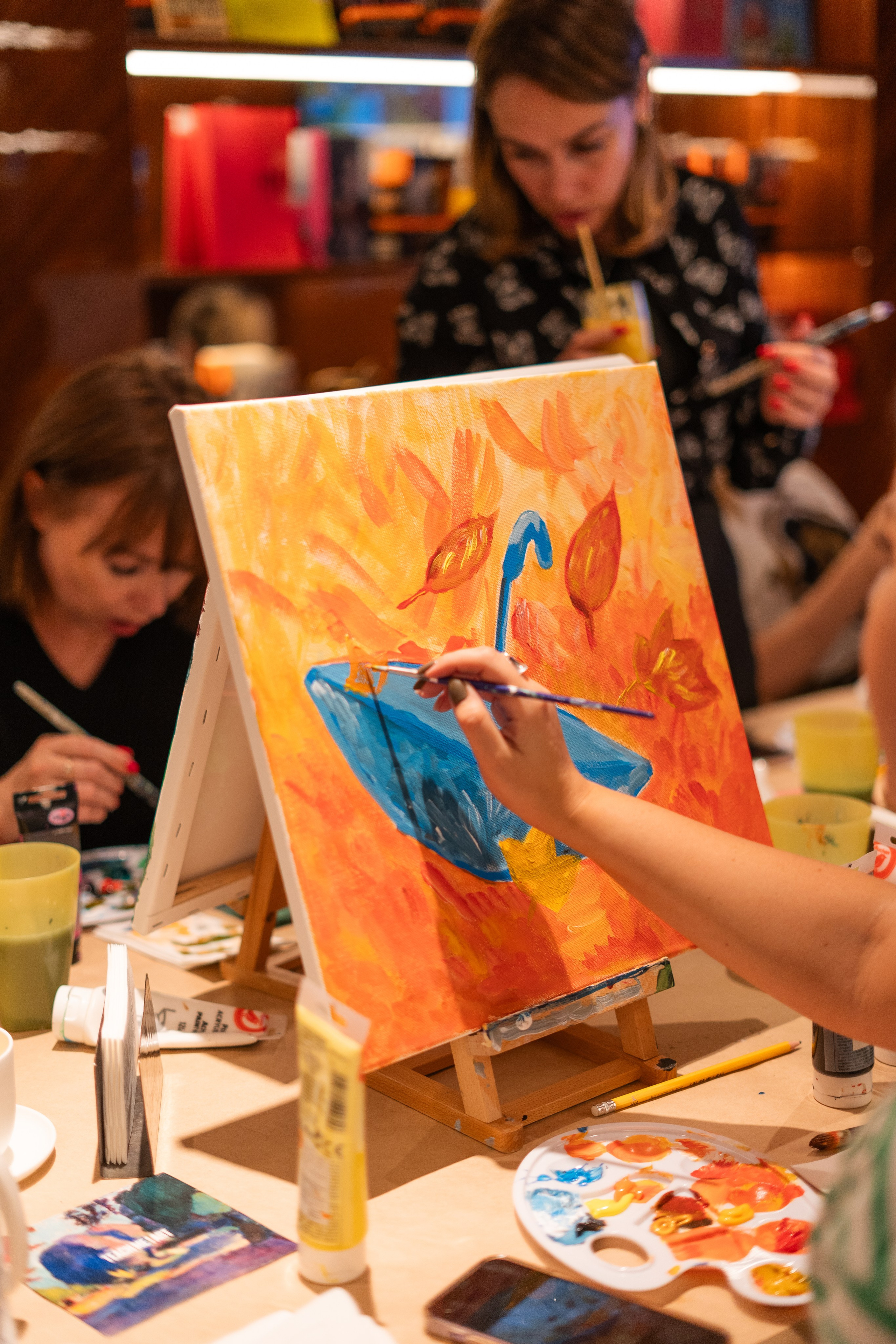 Корпоратив Teach Me Art 3. Портретный фотограф в Москве и Санкт-Петербурге Арина Чех