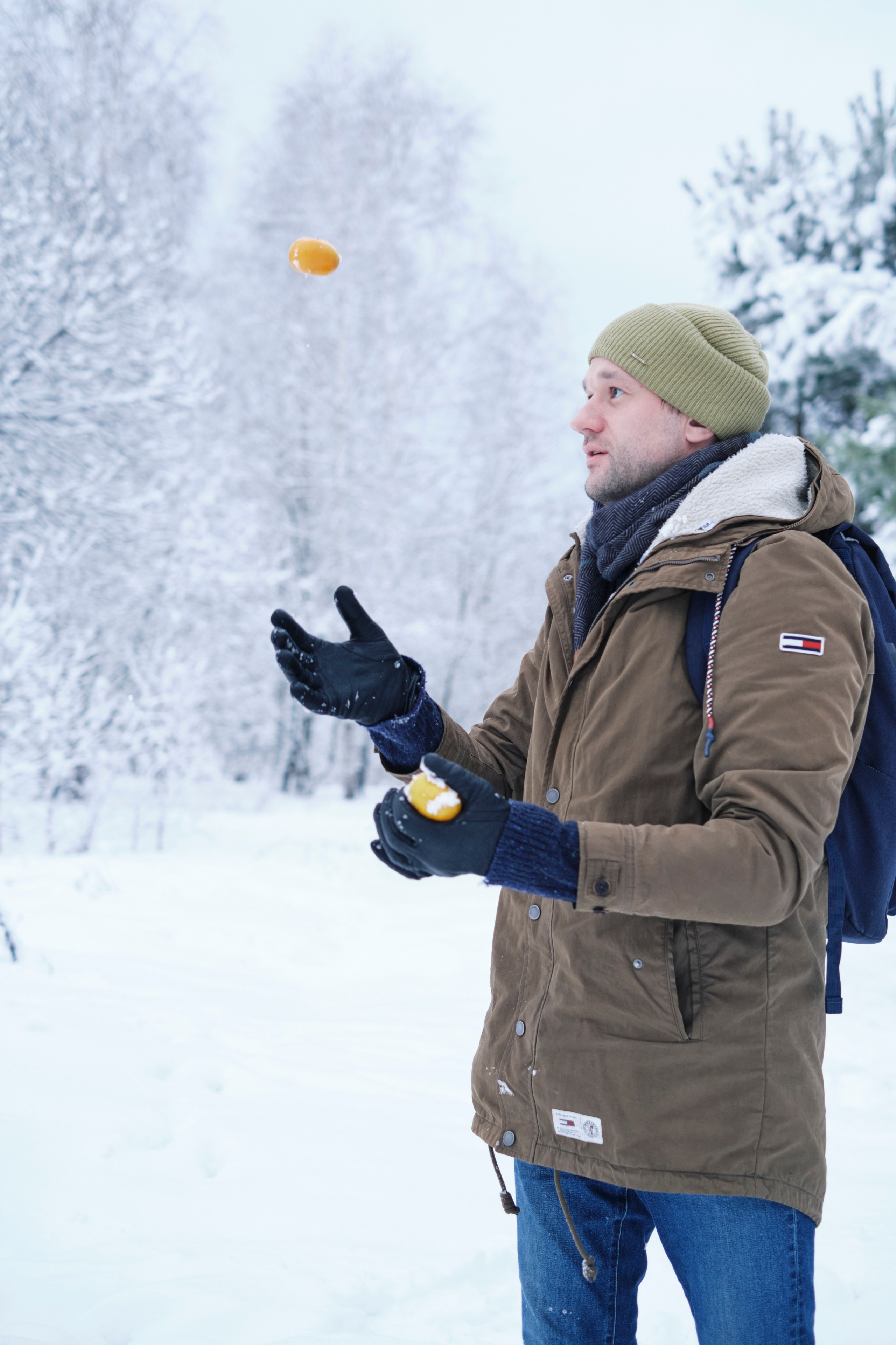 Зимняя фотосессия с вкусной едой на горелочке. Елена Павленко. Фотограф. Москва