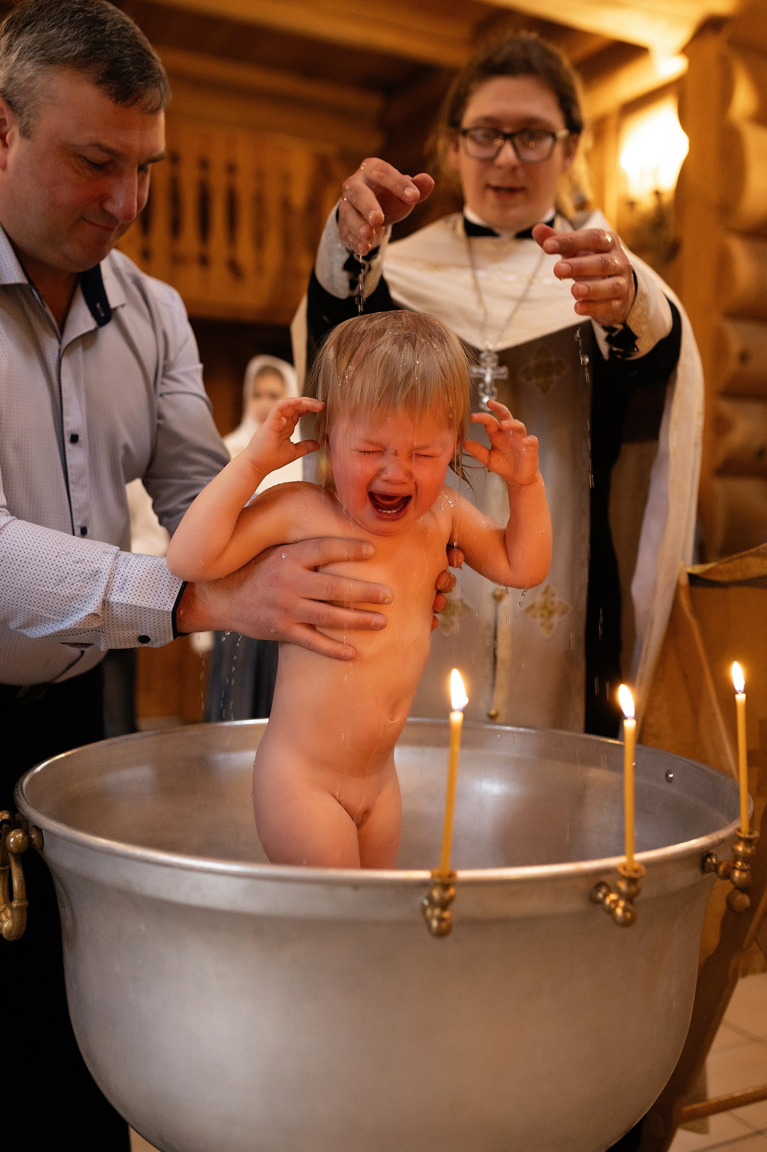 Таинство Крещения Ксении. Фотограф в Железнодорожном и Балашихе