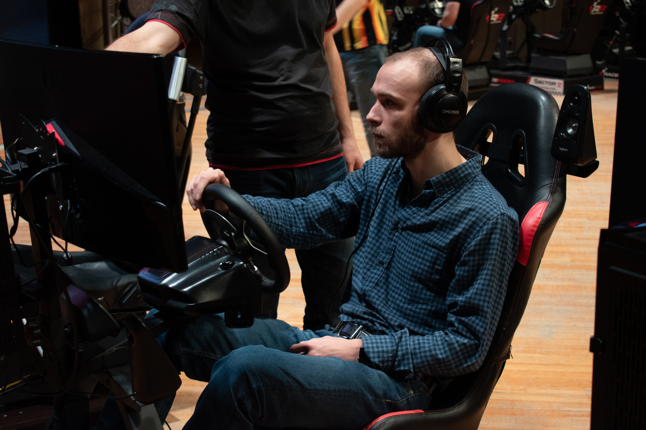 RaceRoom — Командный турнир среди ВУЗов города Москвы | 22.02.20. Репортажный фотограф Сыбер Мартти