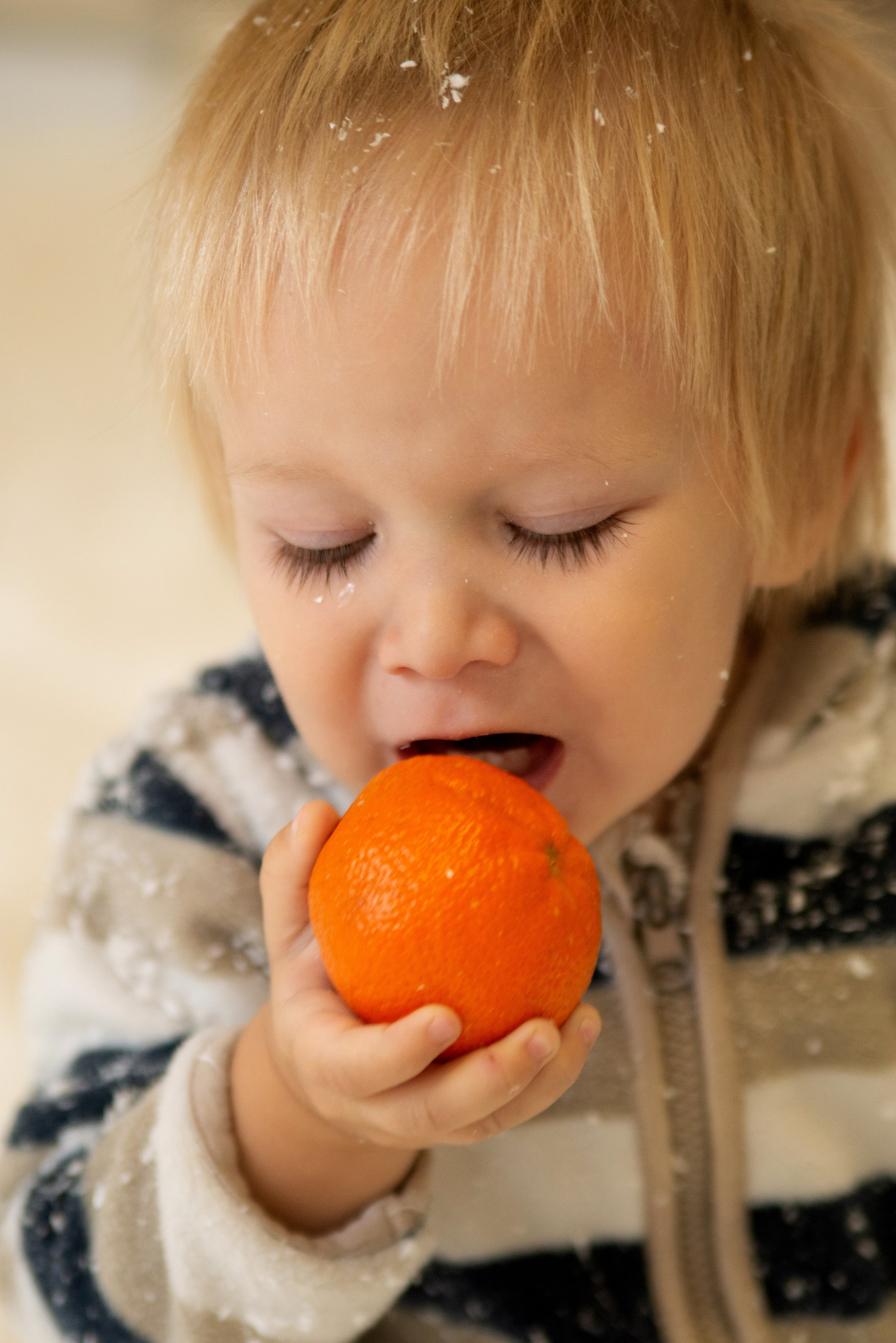 Дети в снежной студии. Фотограф и дизайнер в Москве Екатерина Лобачева