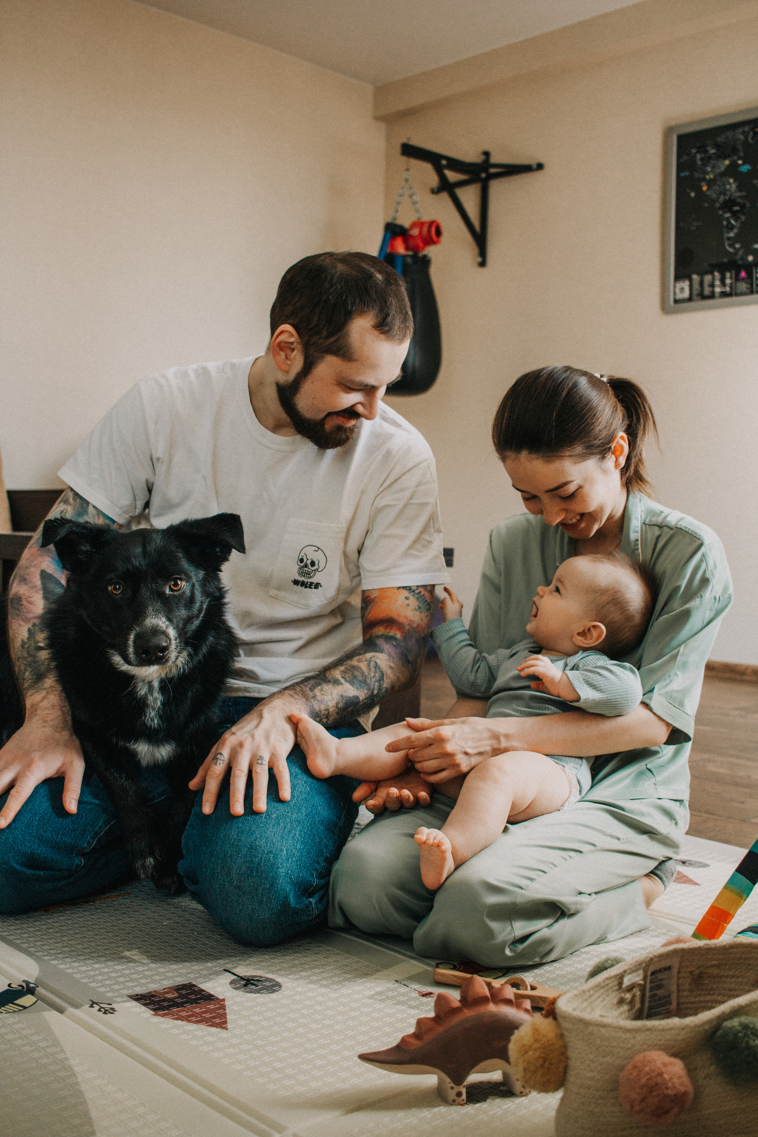Домашние кадры. Семейный и портретный фотограф в Новосибирске Ксения Кудрина
