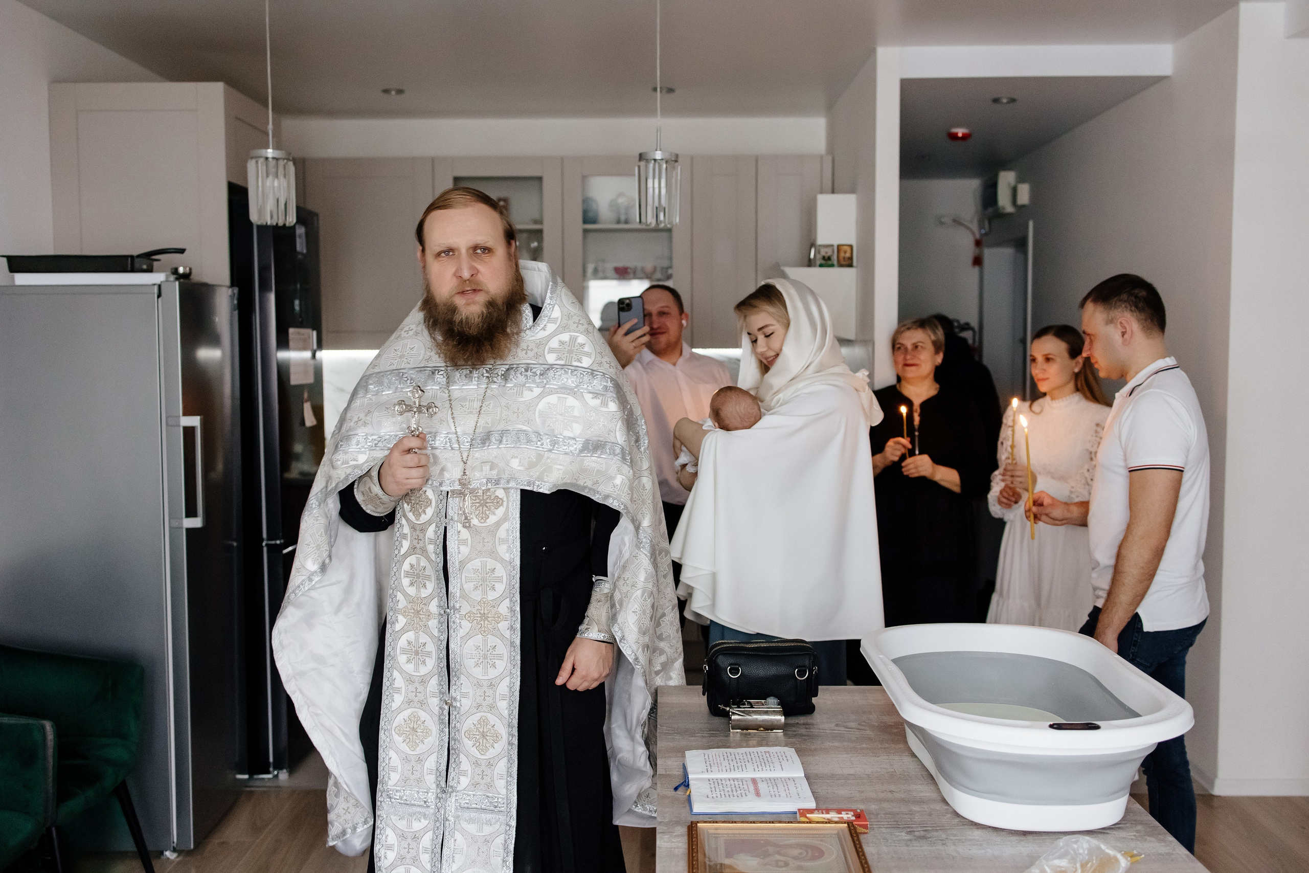 Крещение Стефании. Свадебный и семейный фотограф Екатерина Иванова