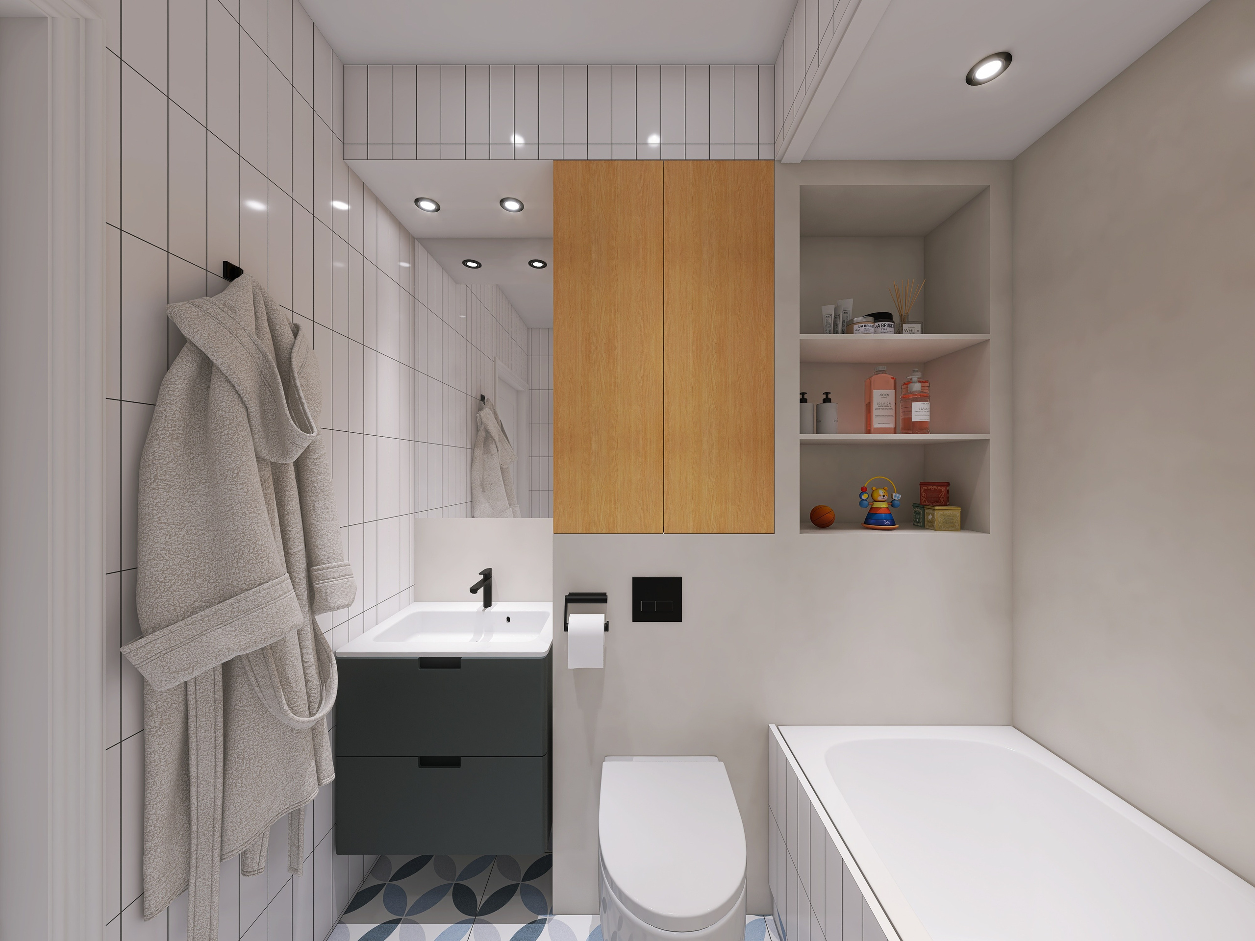 Скандинавский минимализм ул. Анненская. Анастасия Сиднева — дизайн интерьеров в Москве