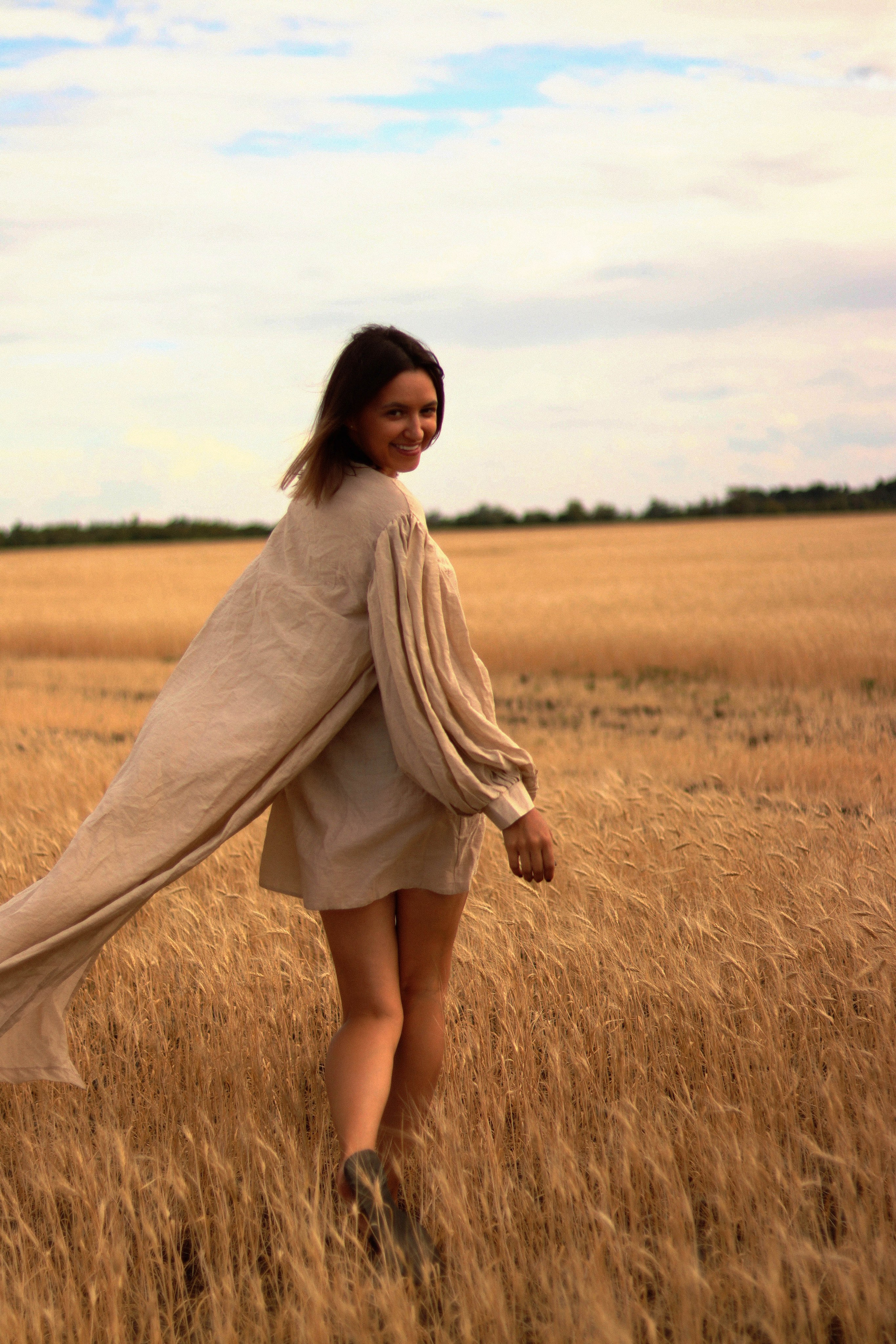 Фотосъёмка Кати на природе. Фотограф Самара Лена Мандарин