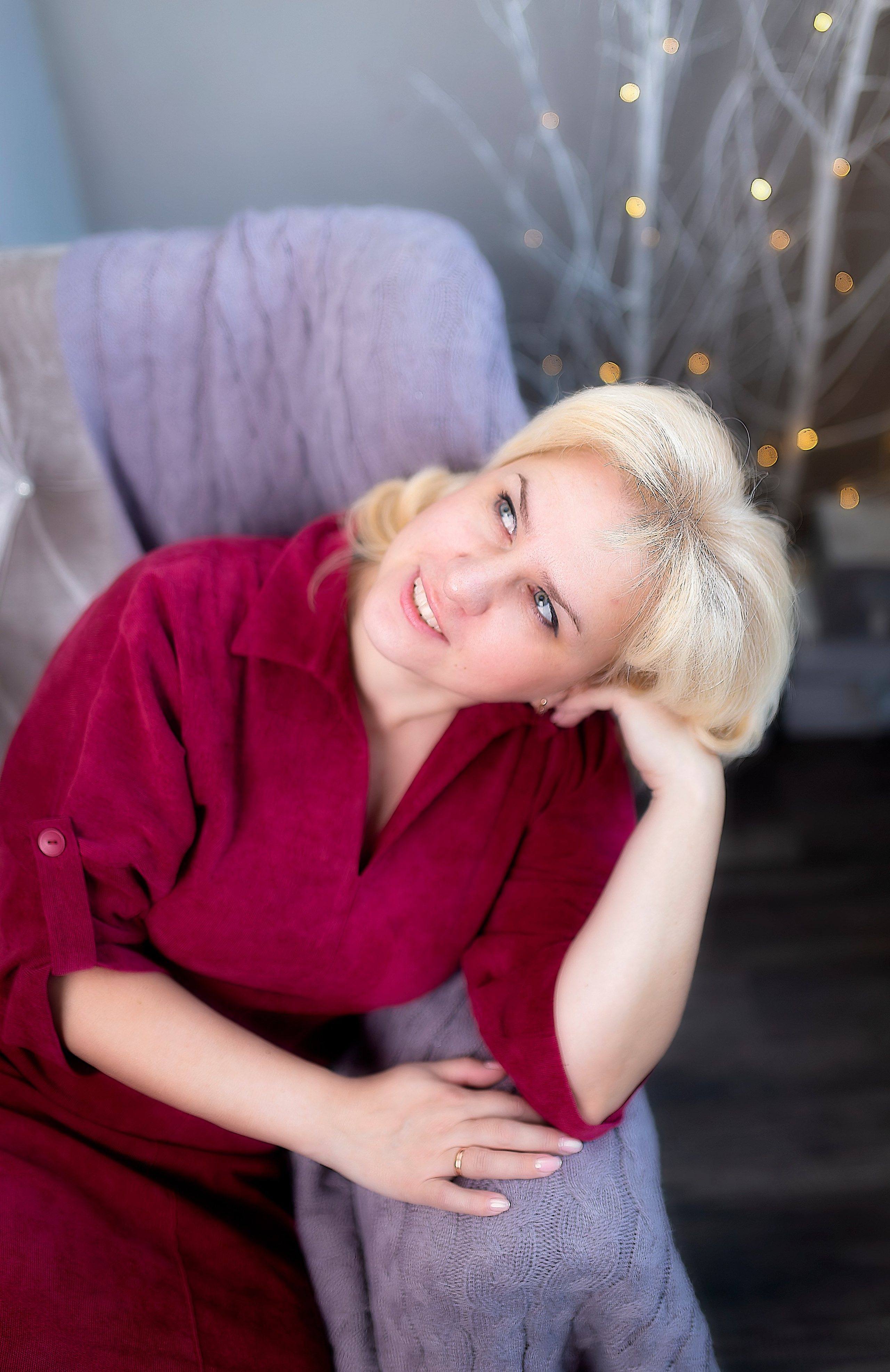 В фотостудии.Новогодняя24.Постновы. Лев Постнов.Фотограф. Нижний Новгород