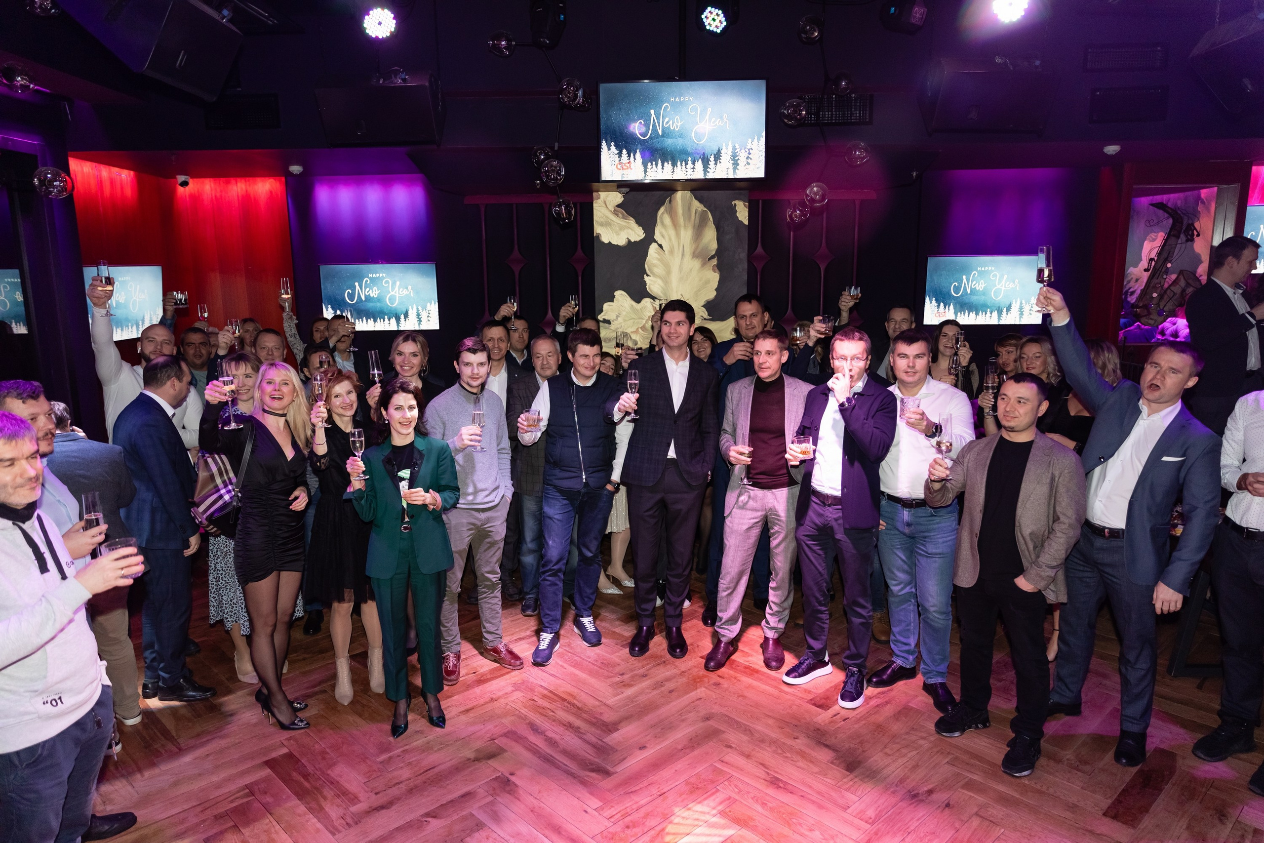 Новогодний корпоратив (Караоке клуб Who is who). Татьяна Чернышова свадебный фотограф Москва
