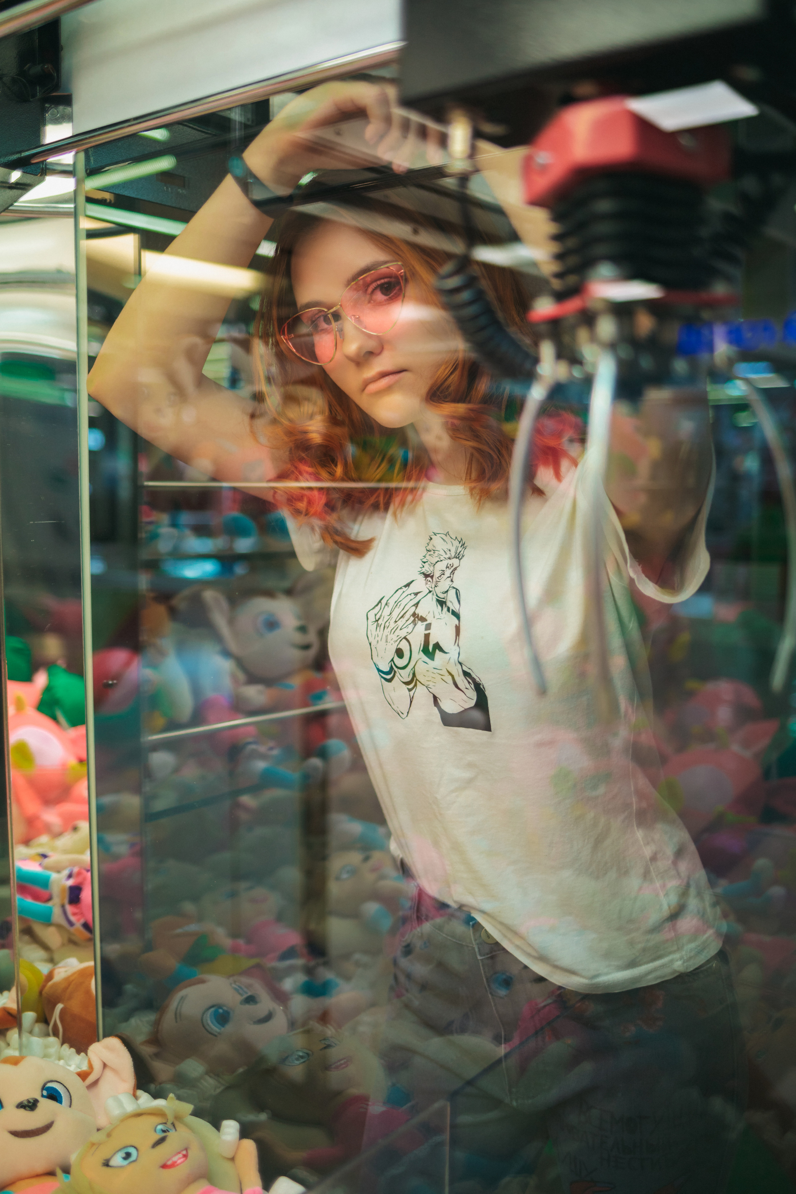 Съемка в торговом центре