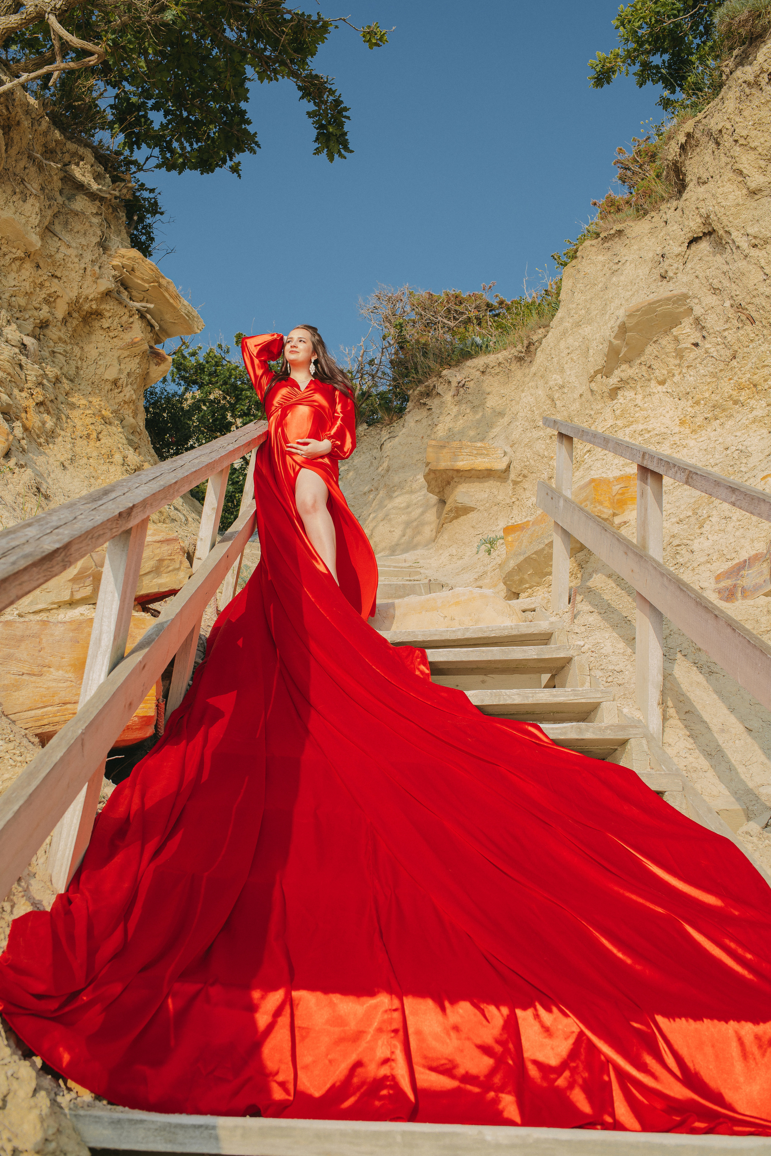 Фотодень в летящих платьях