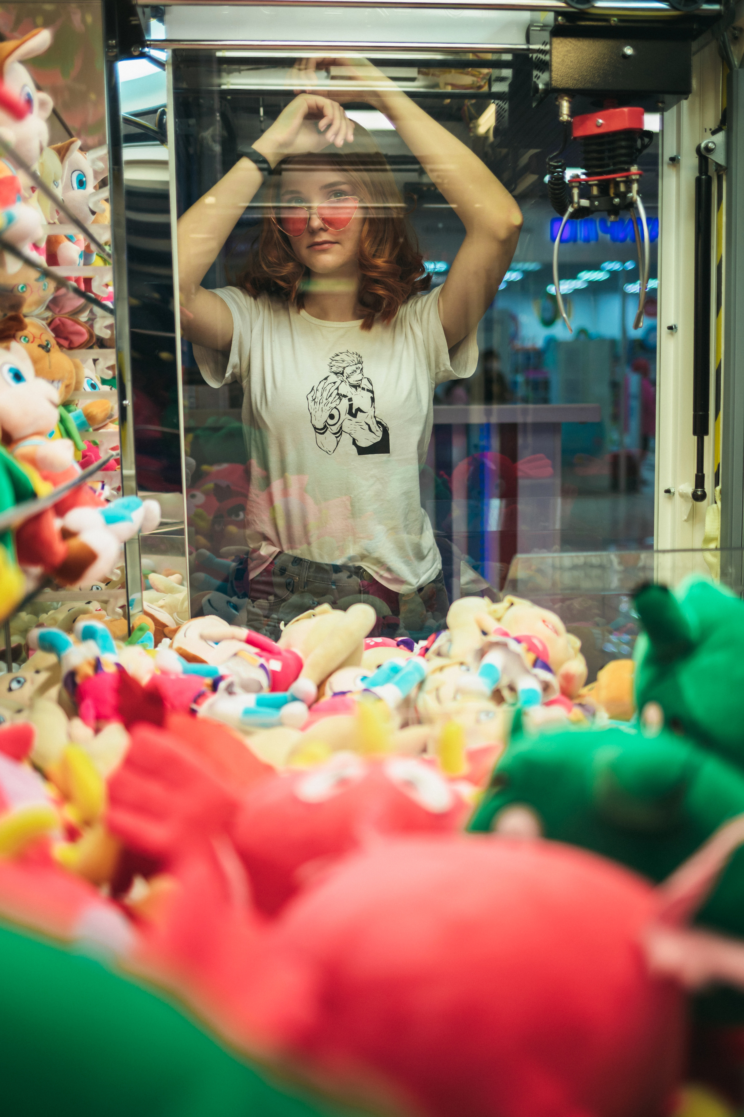 Съемка в торговом центре