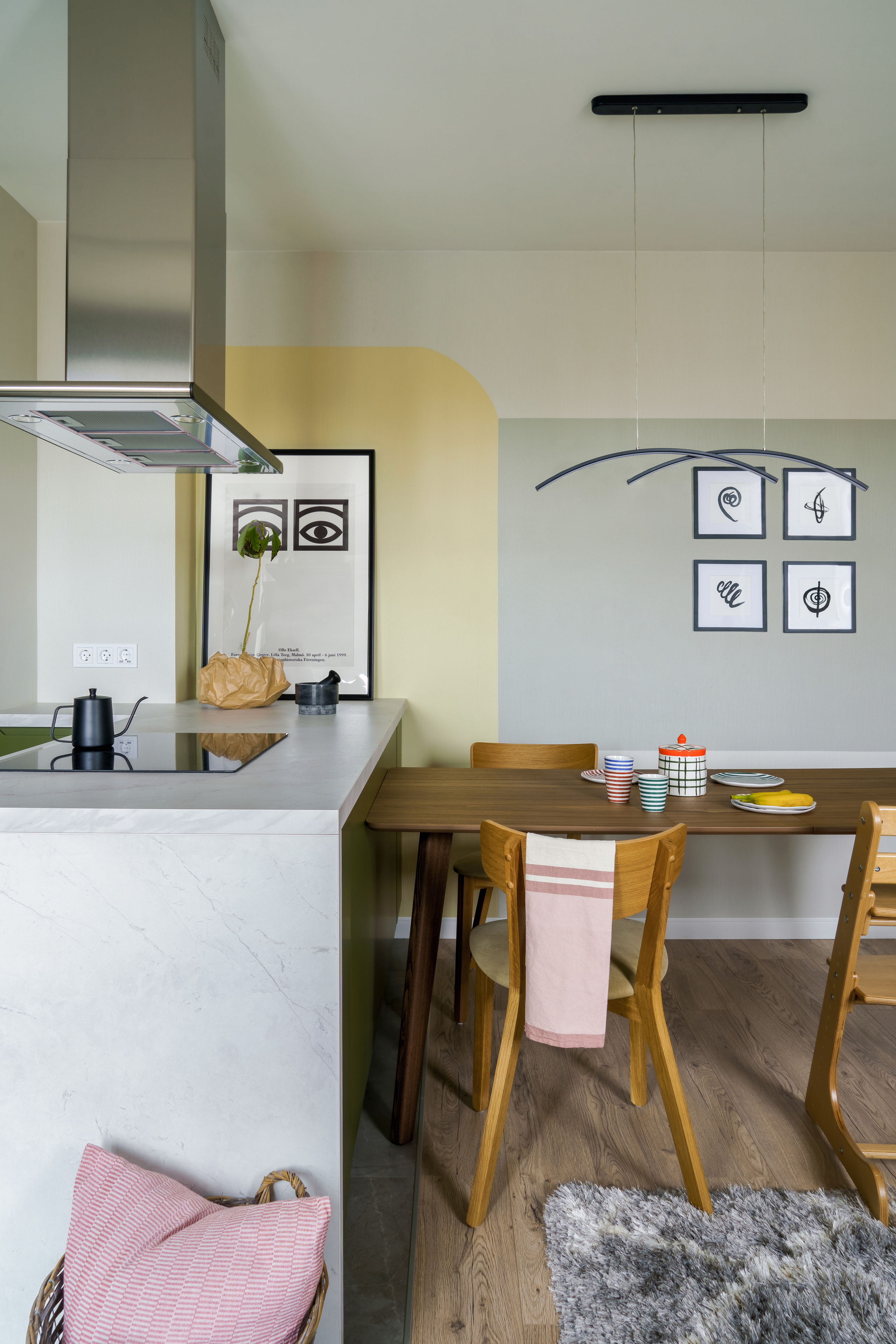 КВАРТИРА В ПРИГОРОДЕ, 72 м². Дизайнер интерьера, Санкт-Петербург