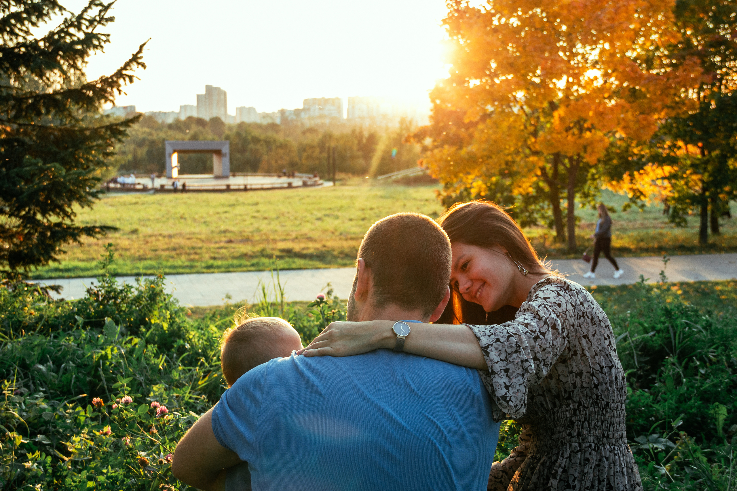 Настя Кирилл и годовалый Саня). Фотограф в Москве Проймин Алексей
